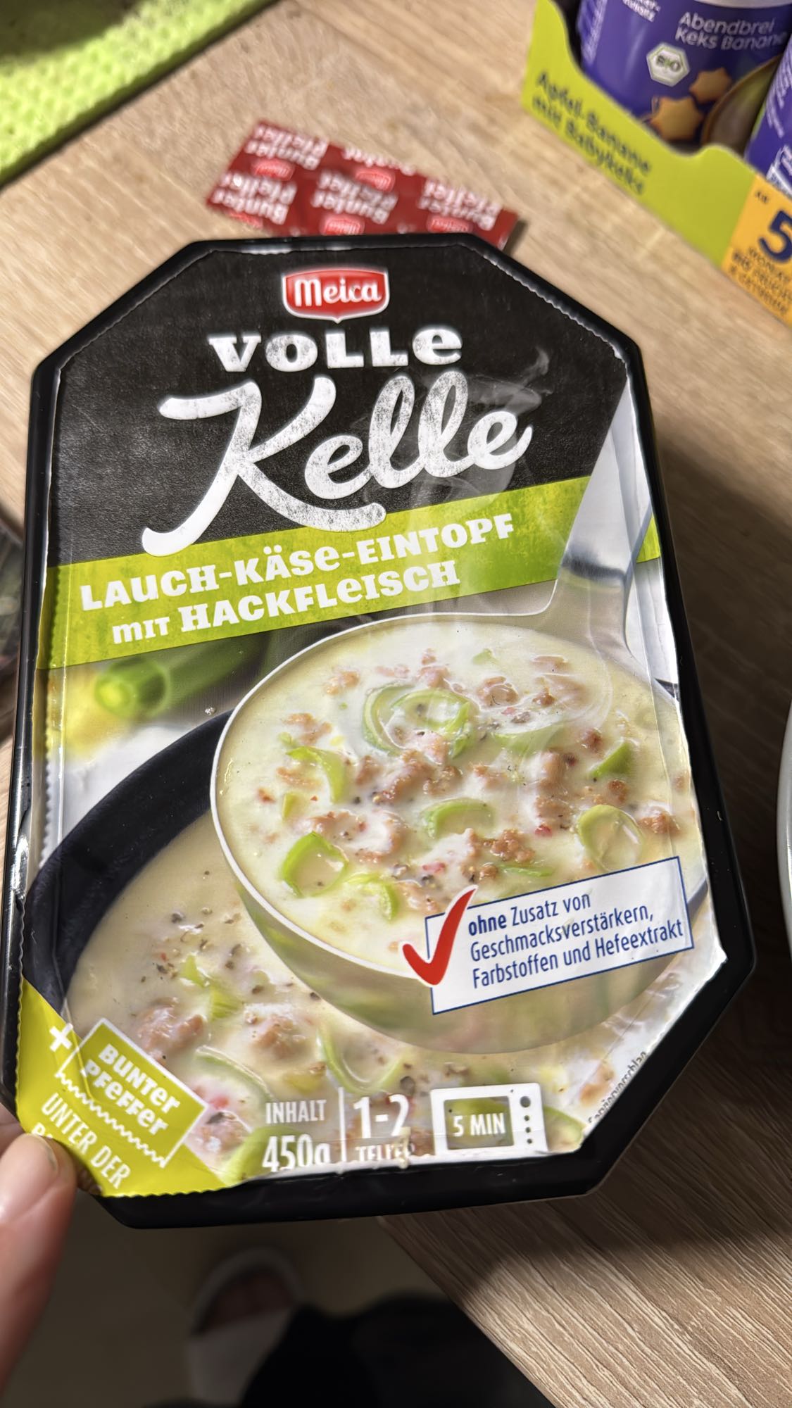 Lauch-Käse-Eintopf