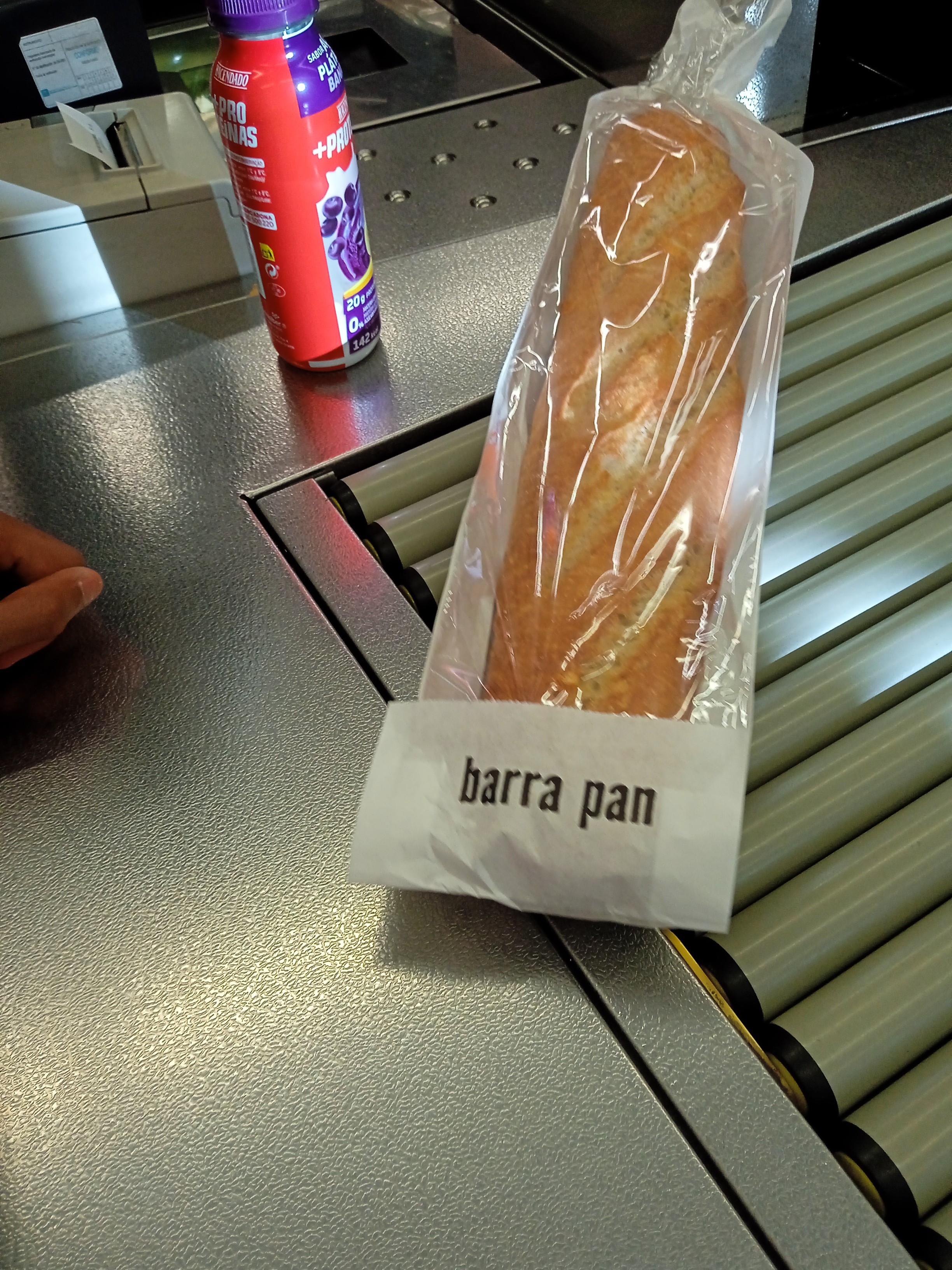 pan y batido proteico