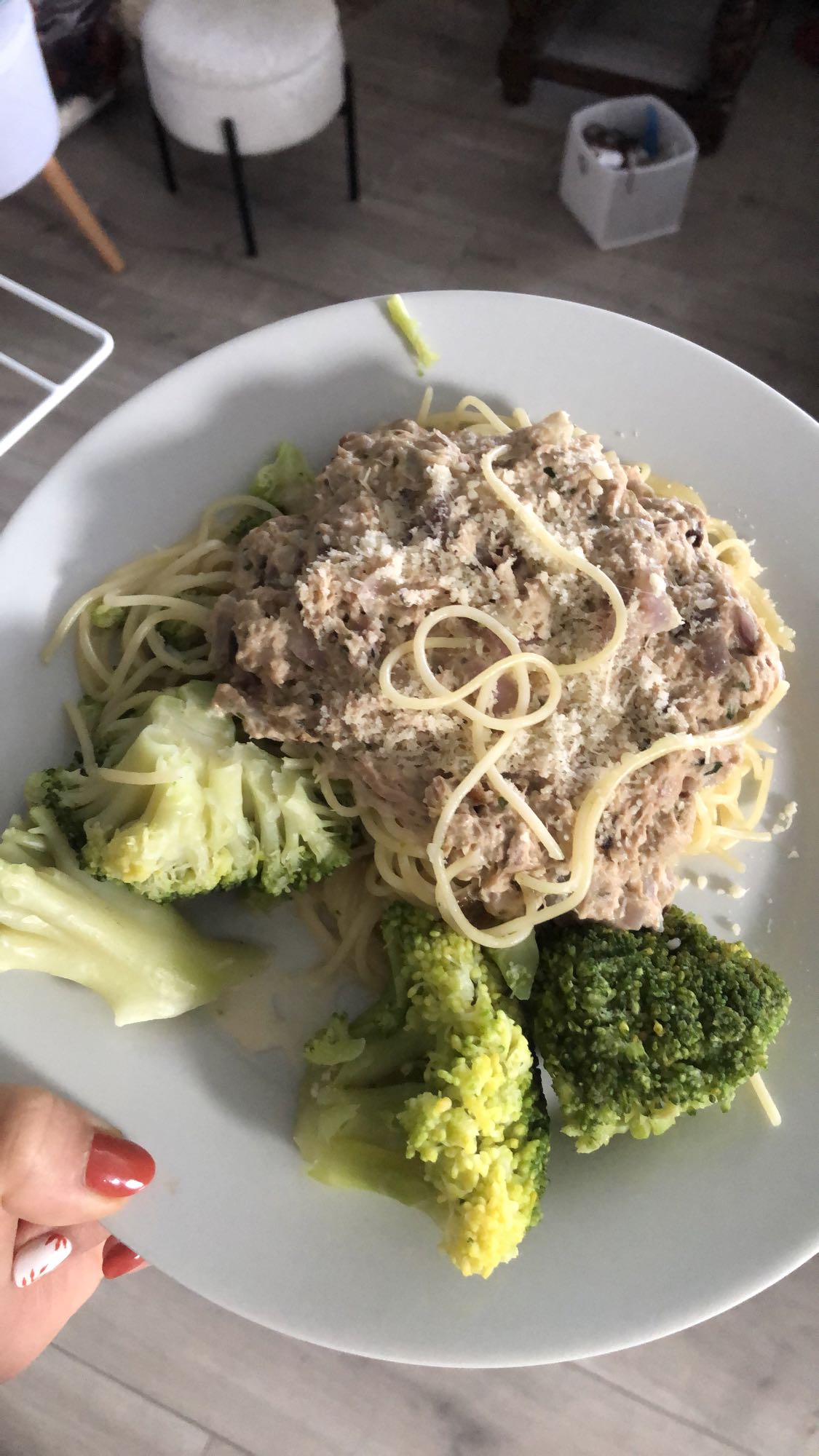 Pâtes au thon et brocoli