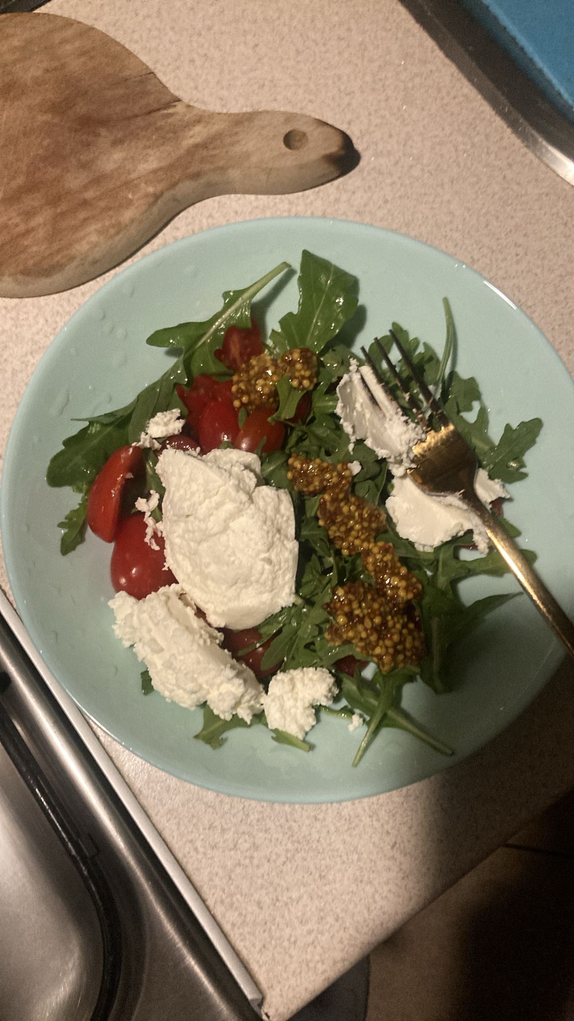 Goat Cheese Arugula Salad