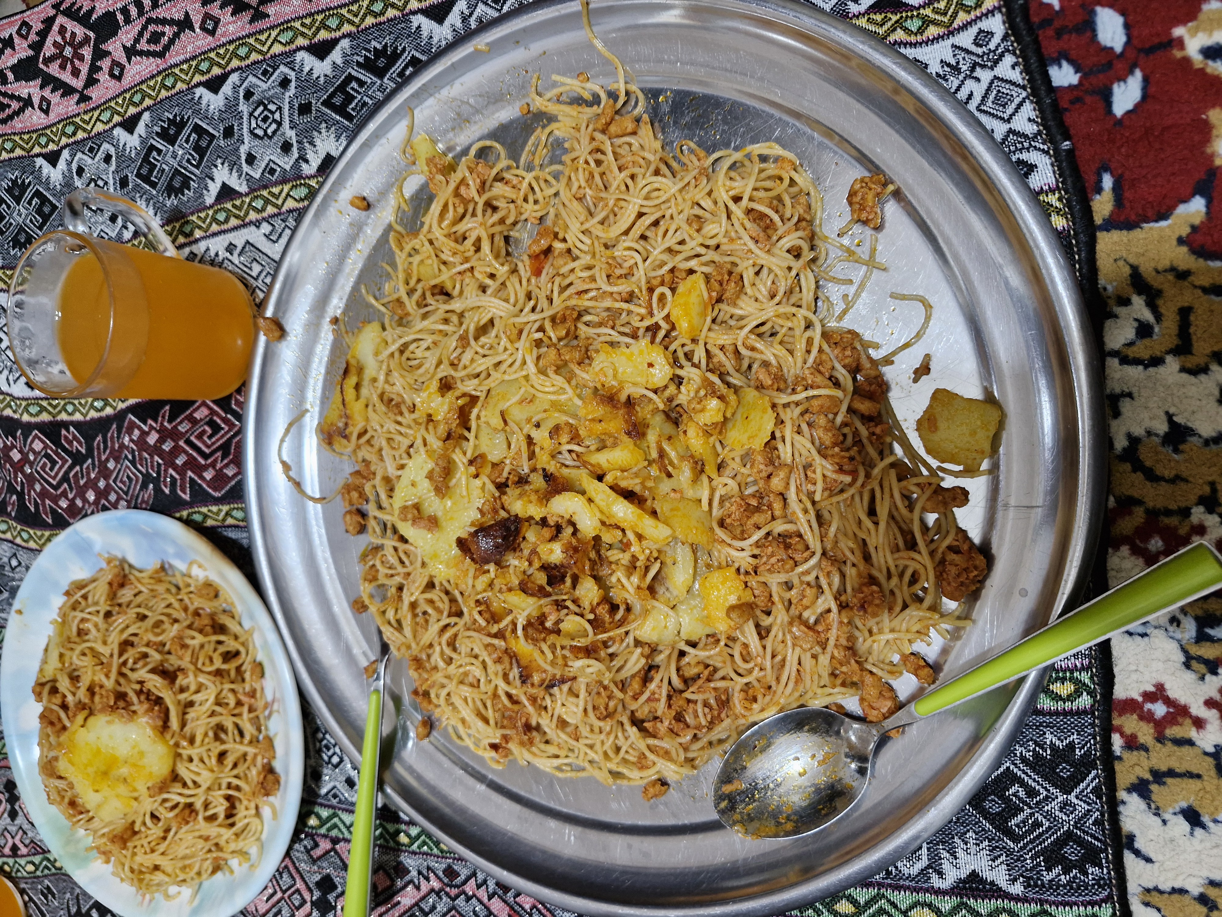 Spaghetti with Potatoes