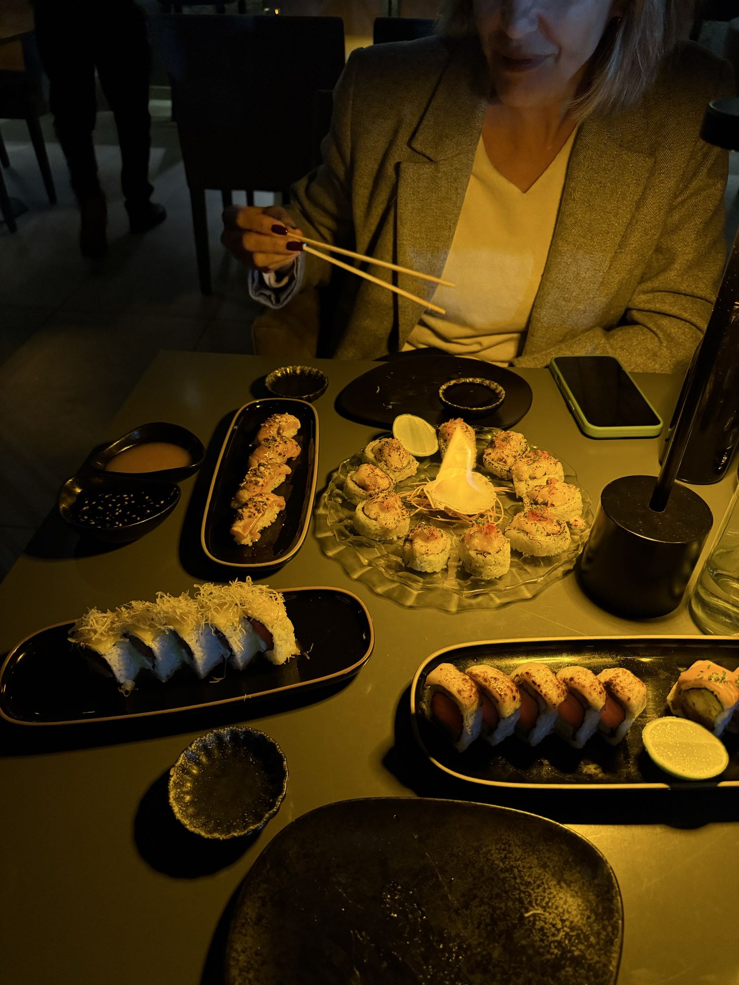 Surtido de sushi variado