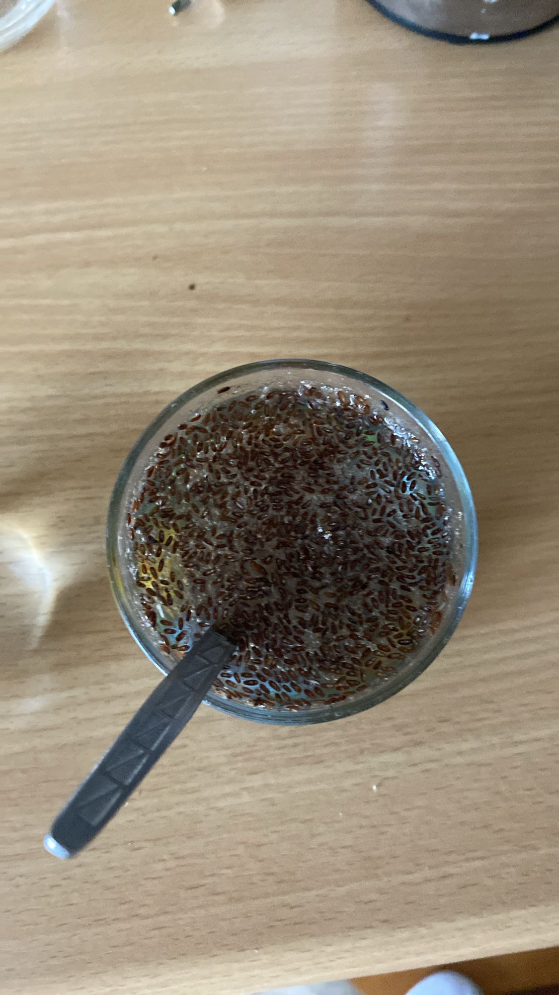 napój z siemieniem lnianym