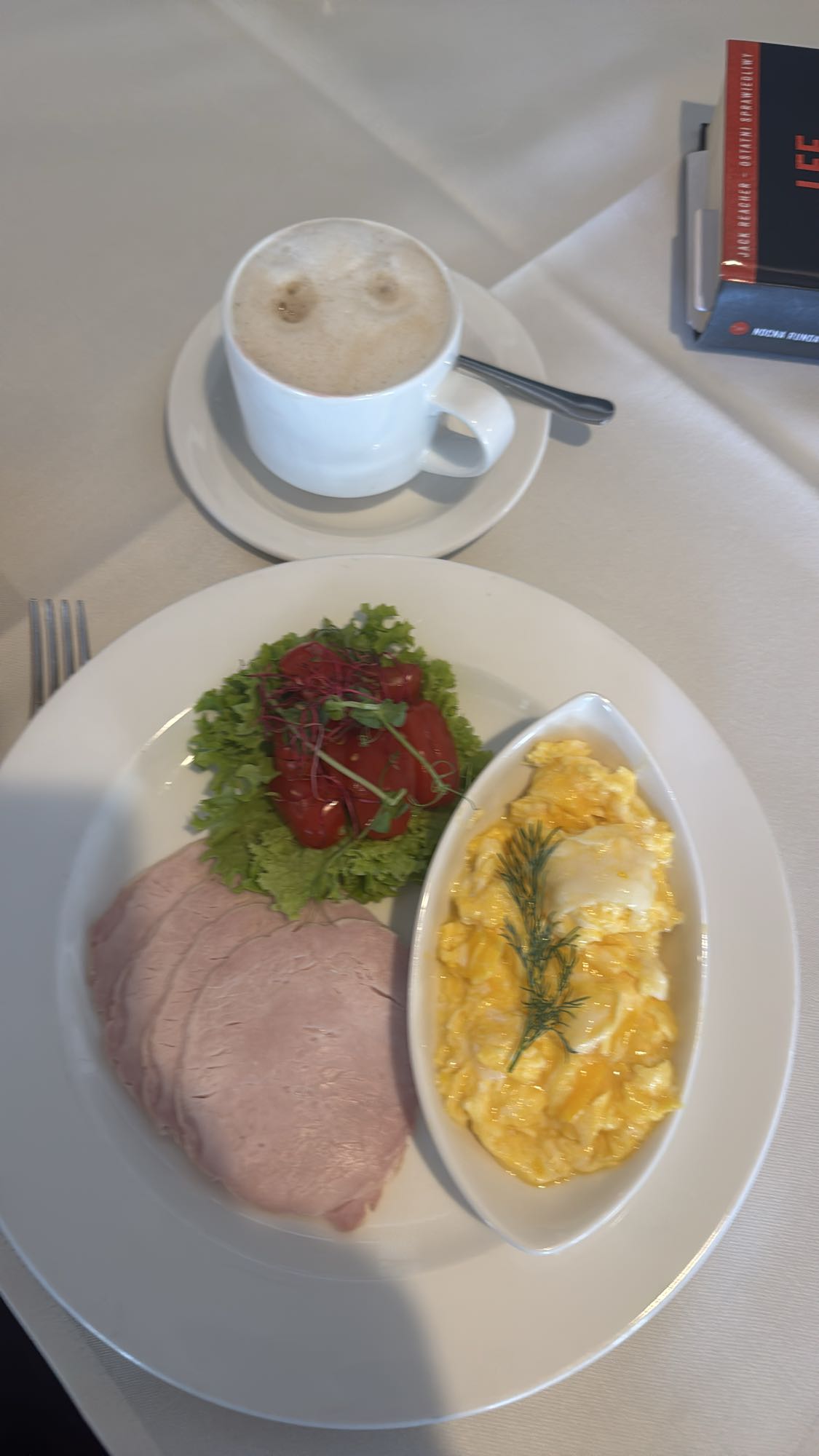 Jajecznica z szynką