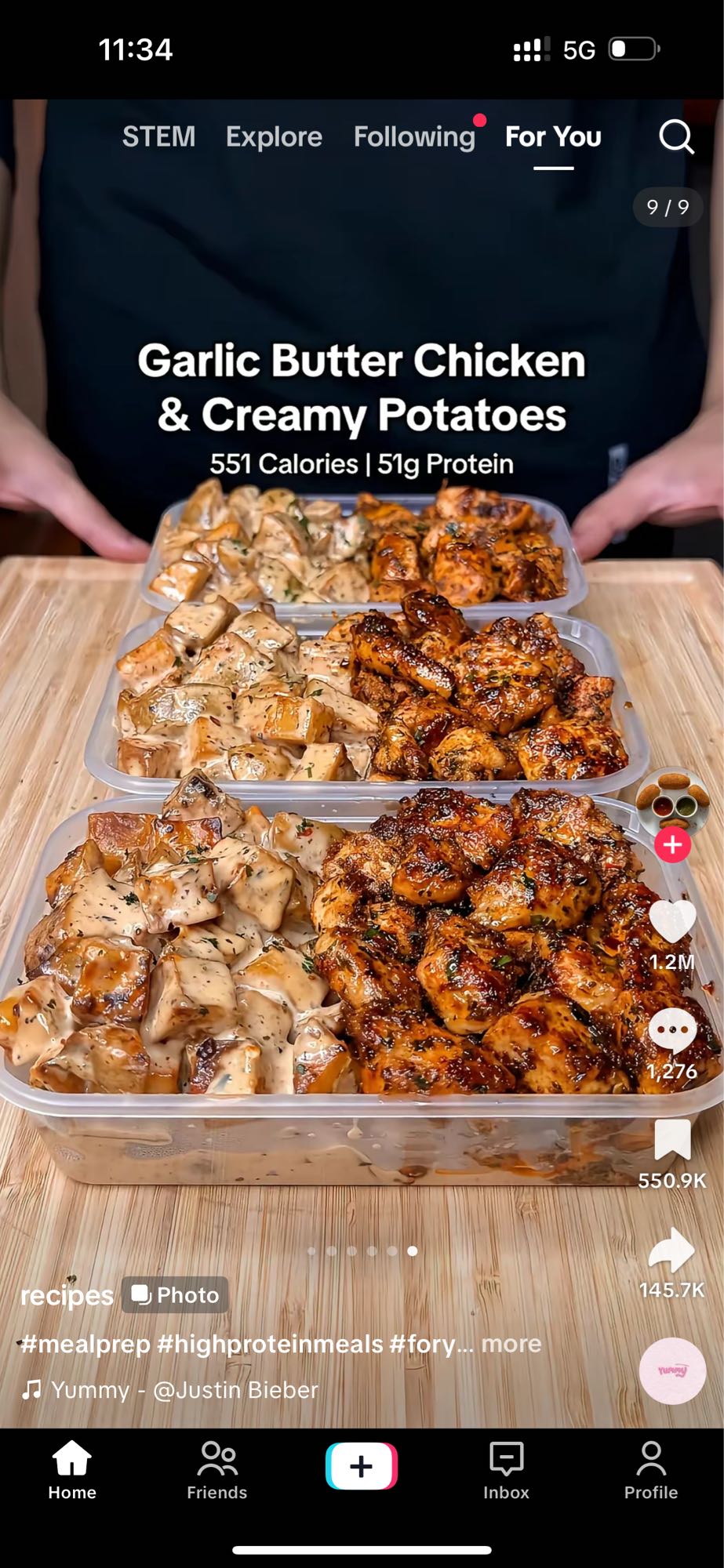 Garlic Butter Chicken & Potatoes