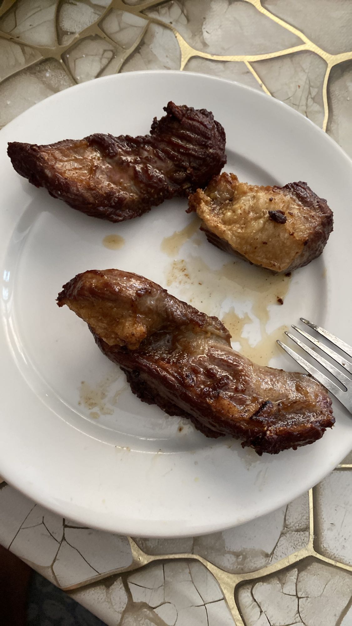 жареная говядина