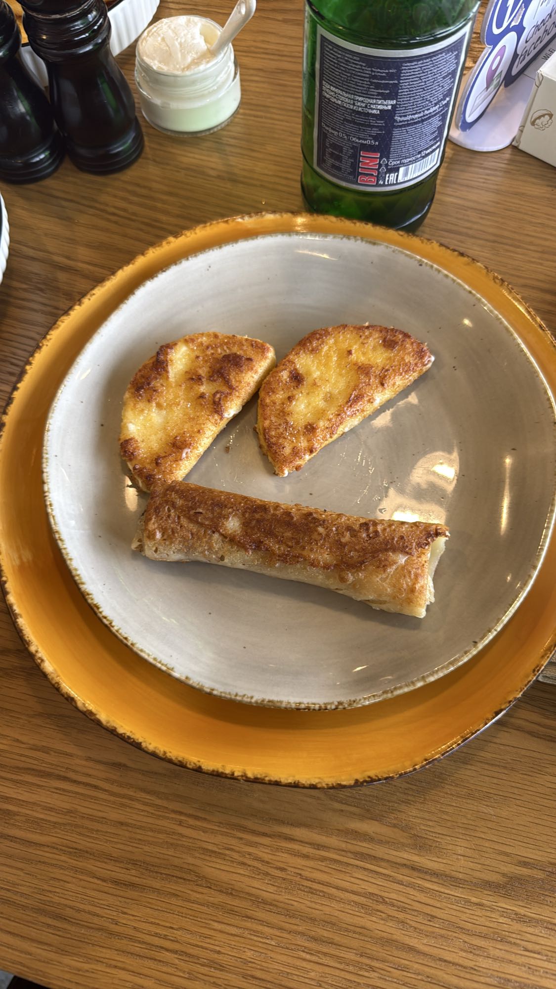 Сырники и блинчик