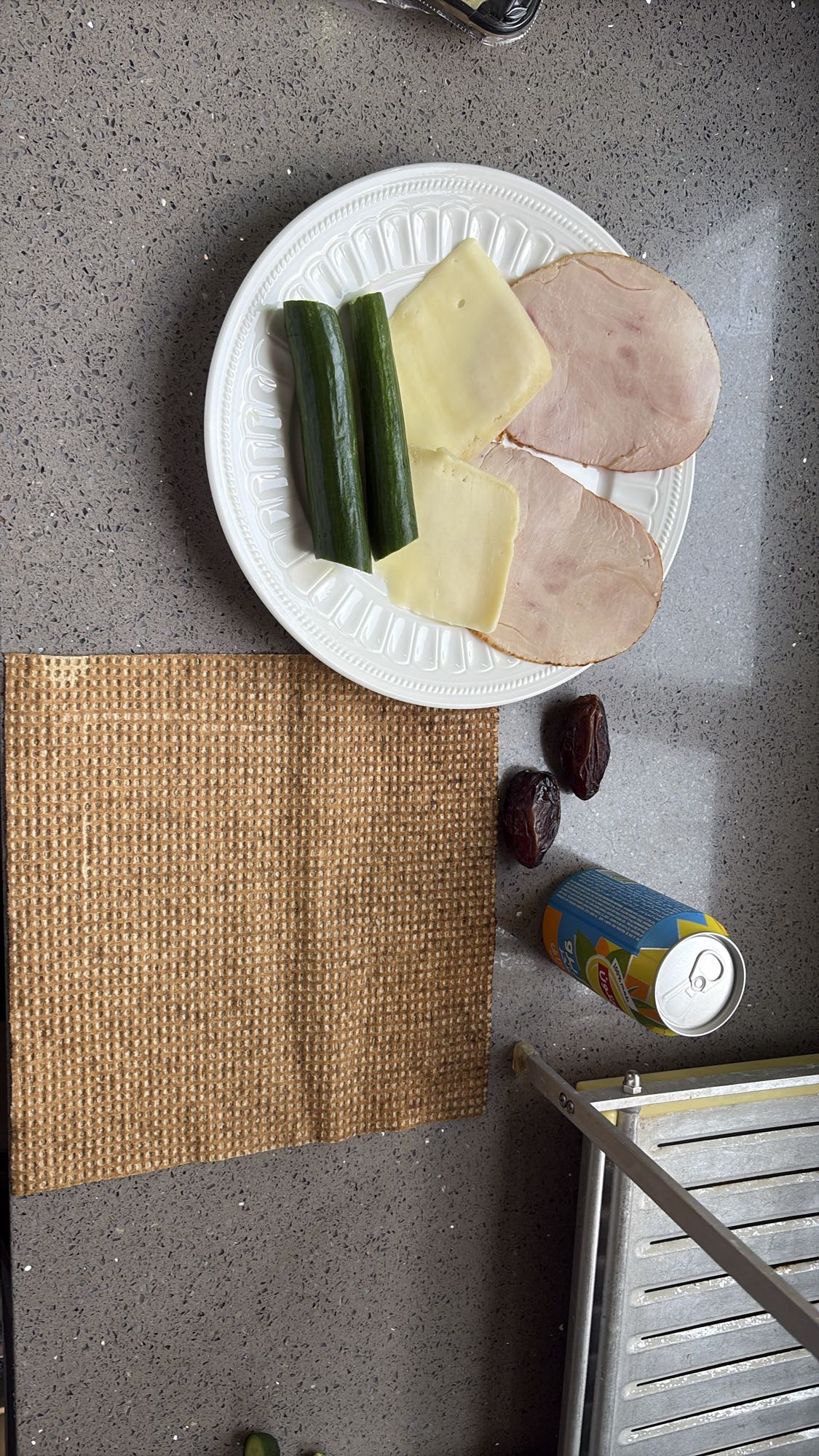 Ham Cheese Snack Plate