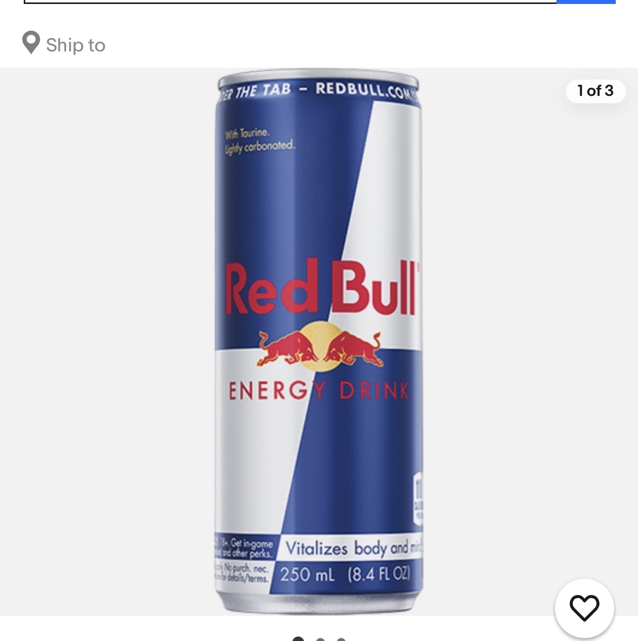 Red Bull Energy Drink 250ml