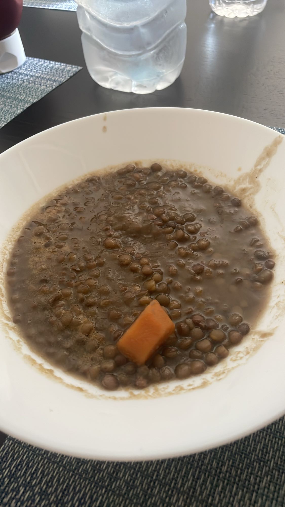 Sopa de lentejas