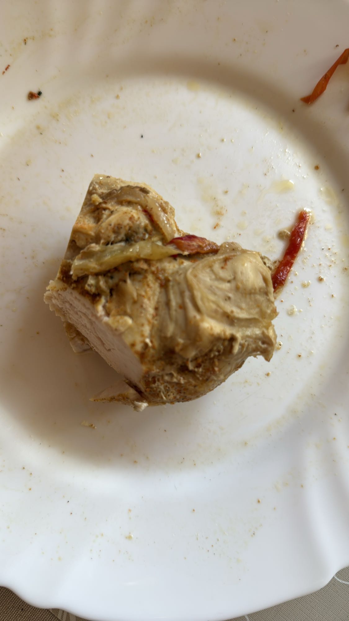 Piept de pui cu legume