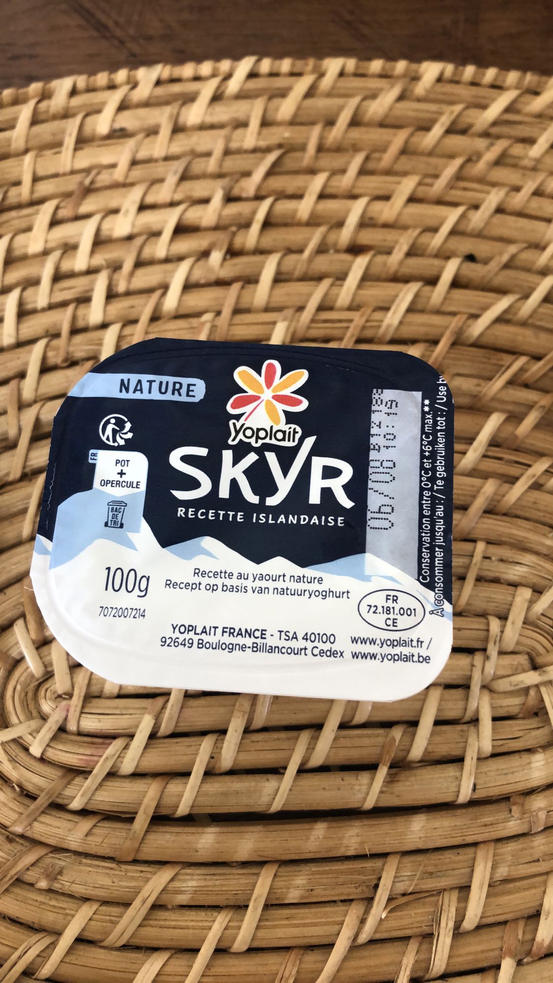 Skyr nature Yoplait