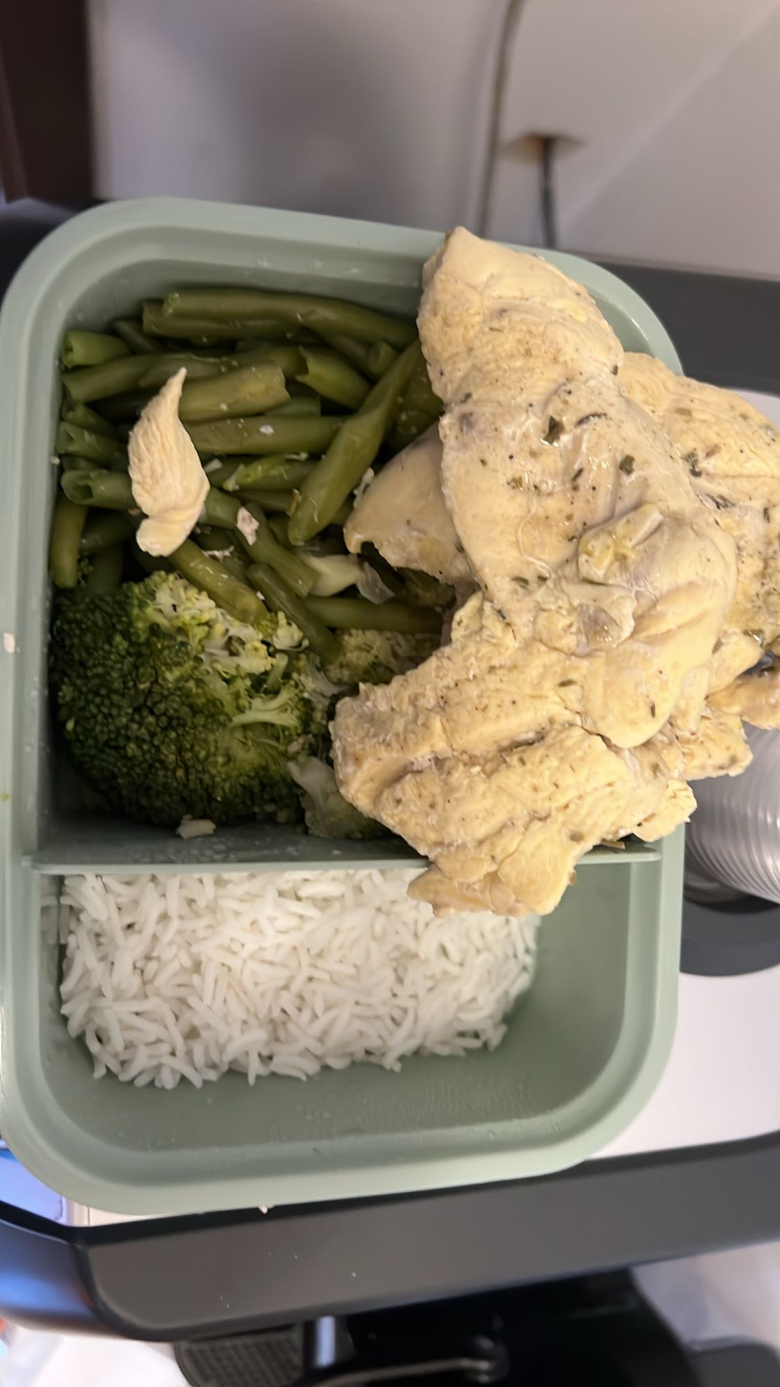 Kip met rijst en groenten