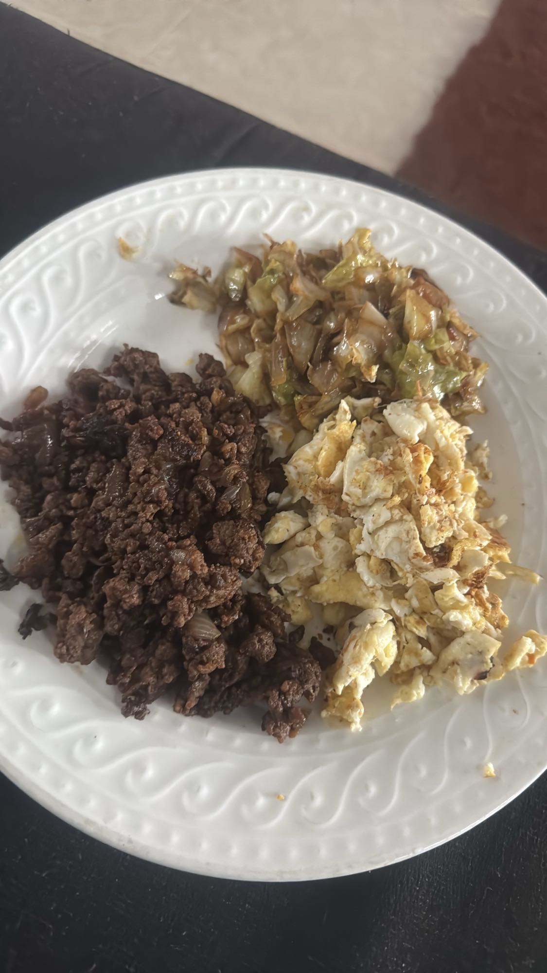 Beef, Eggs & Cabbage