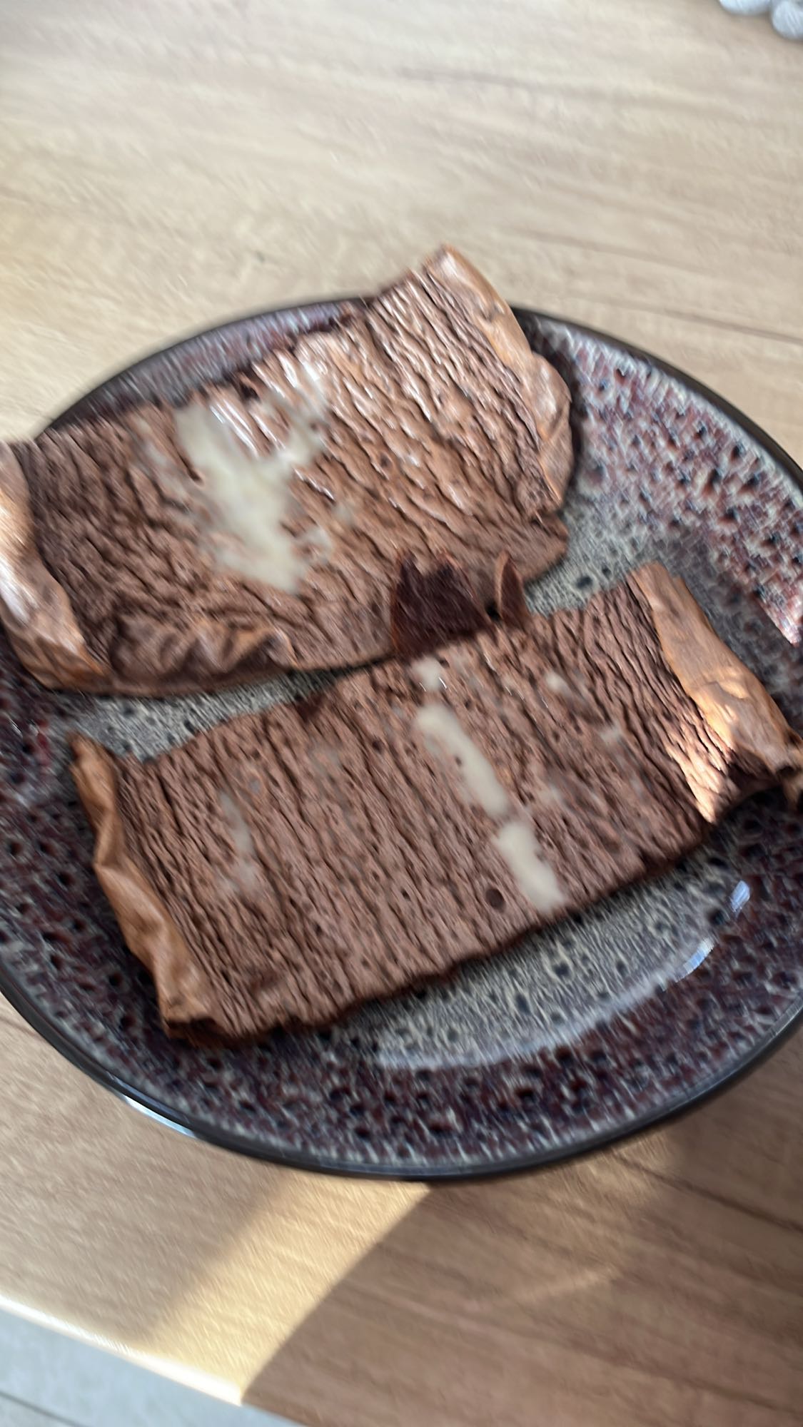 Clătite cu cacao și lapte