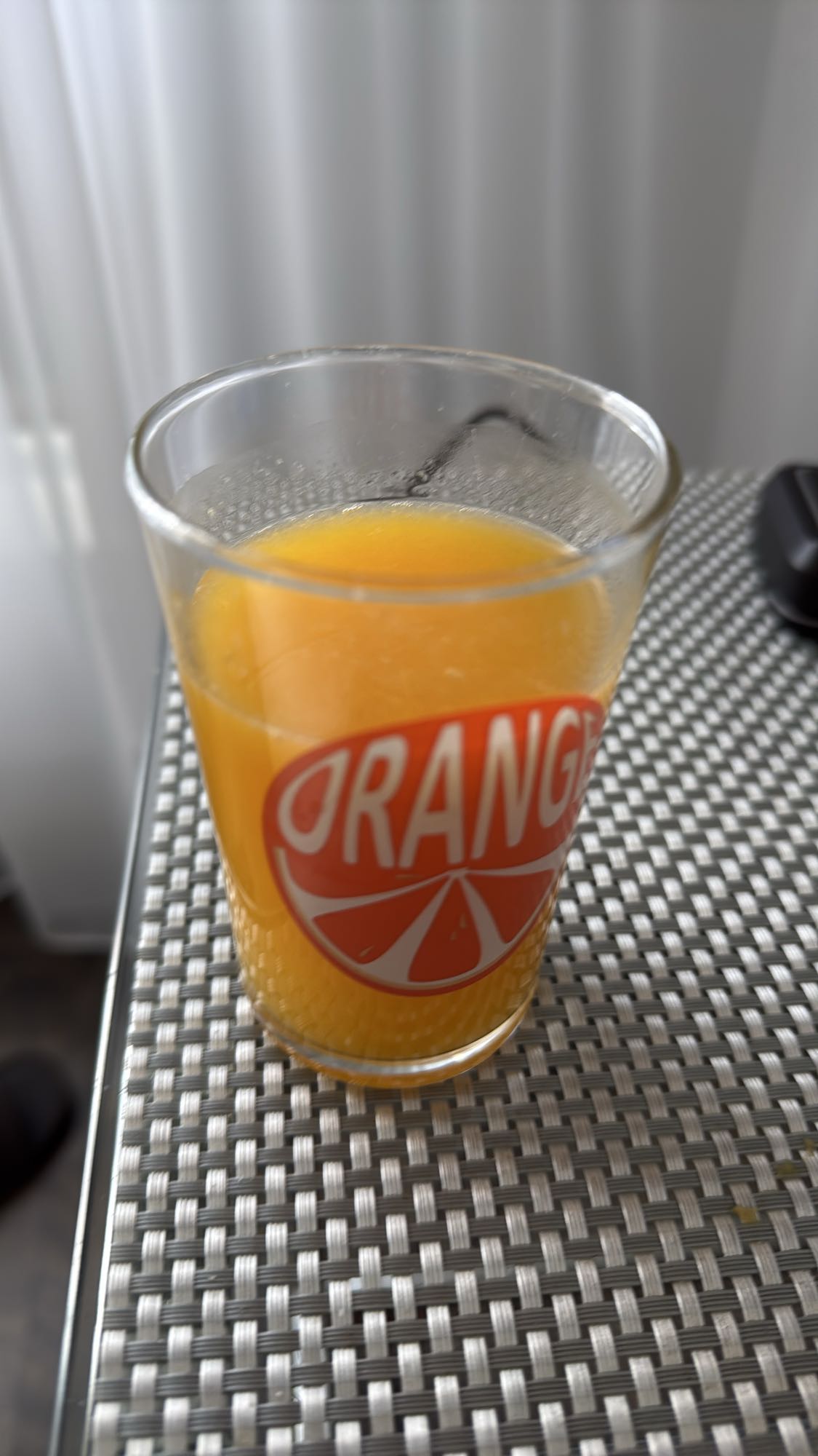Jus d'orange frais