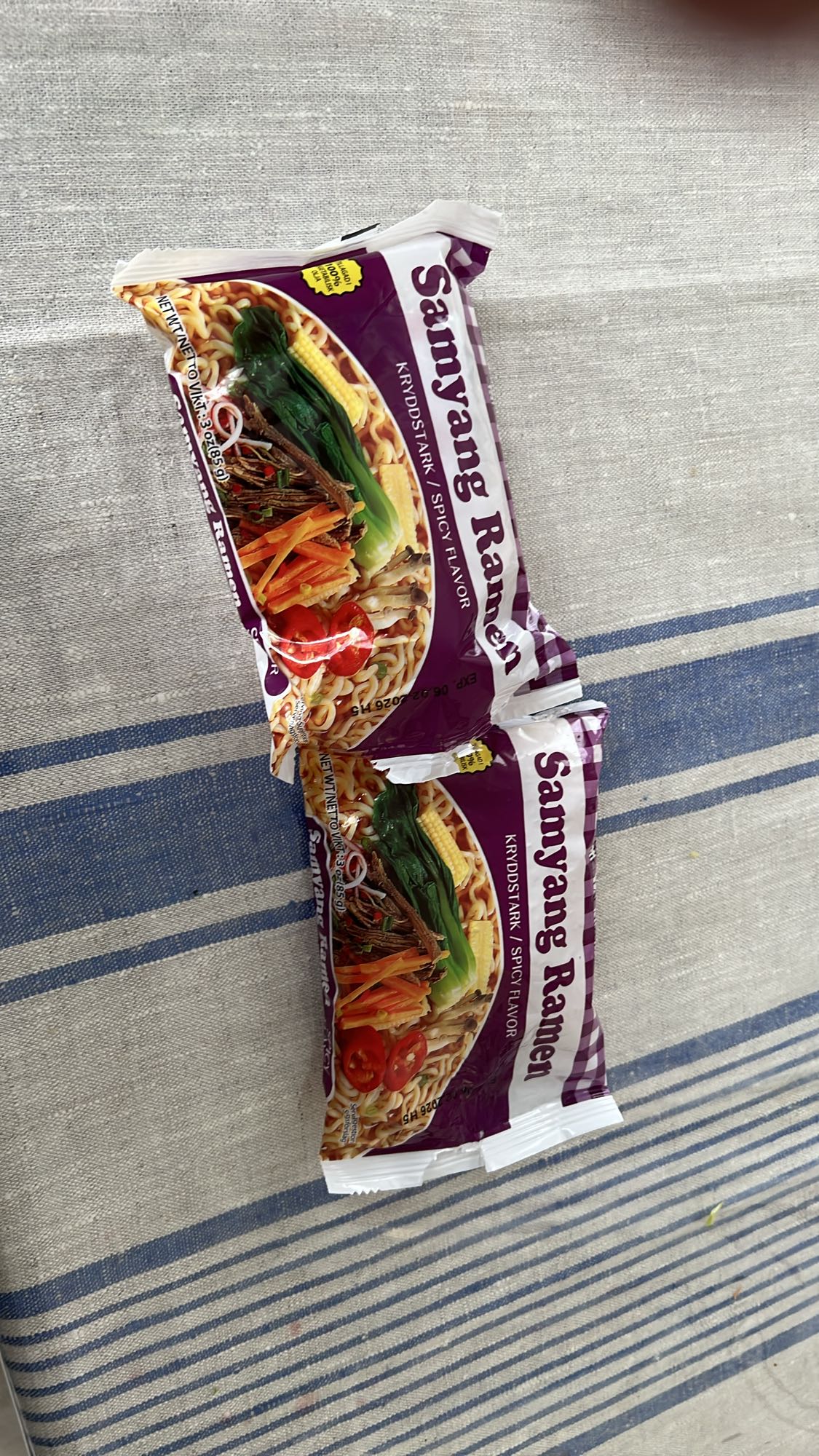 Samyang kryddstark ramen