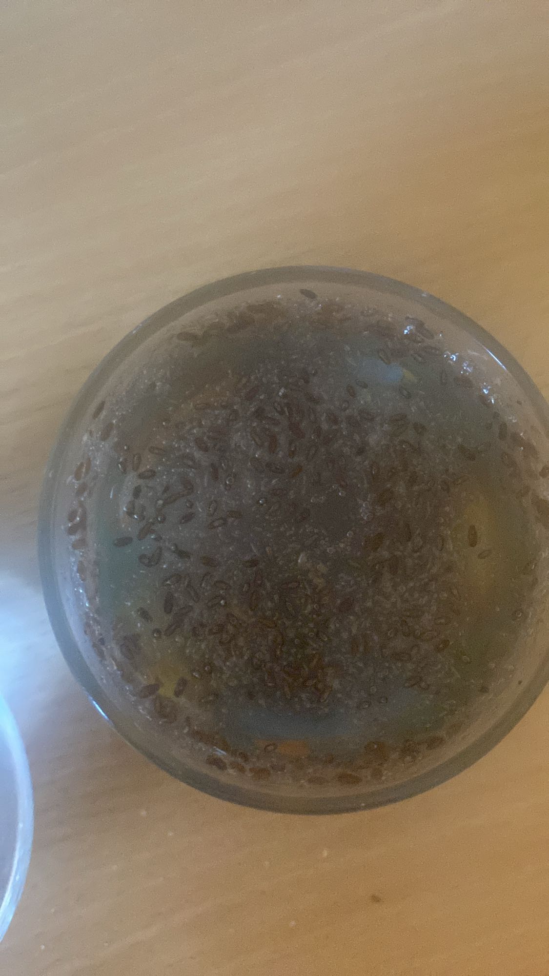 napój z siemieniem lnianym