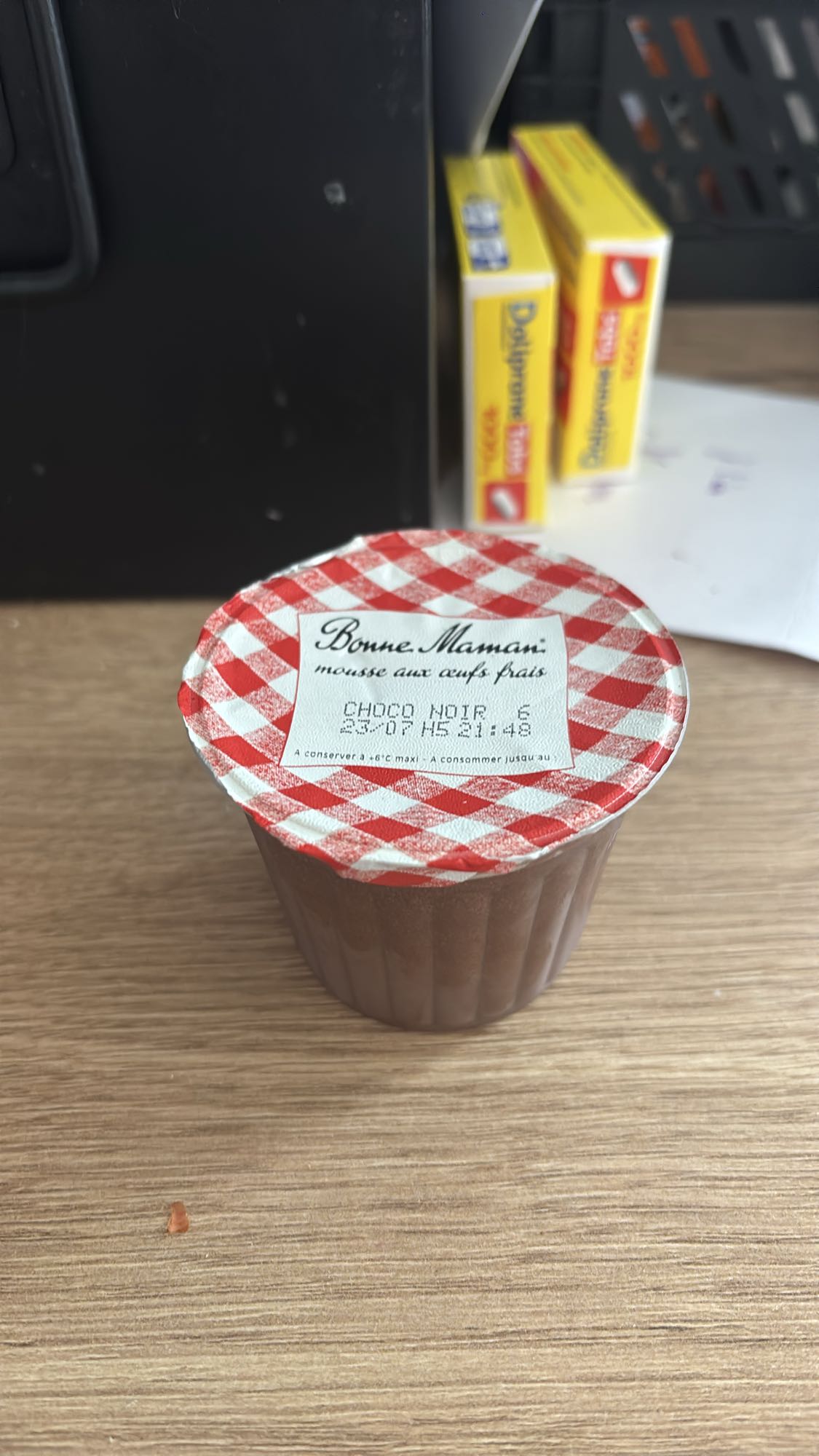 Mousse au chocolat noir