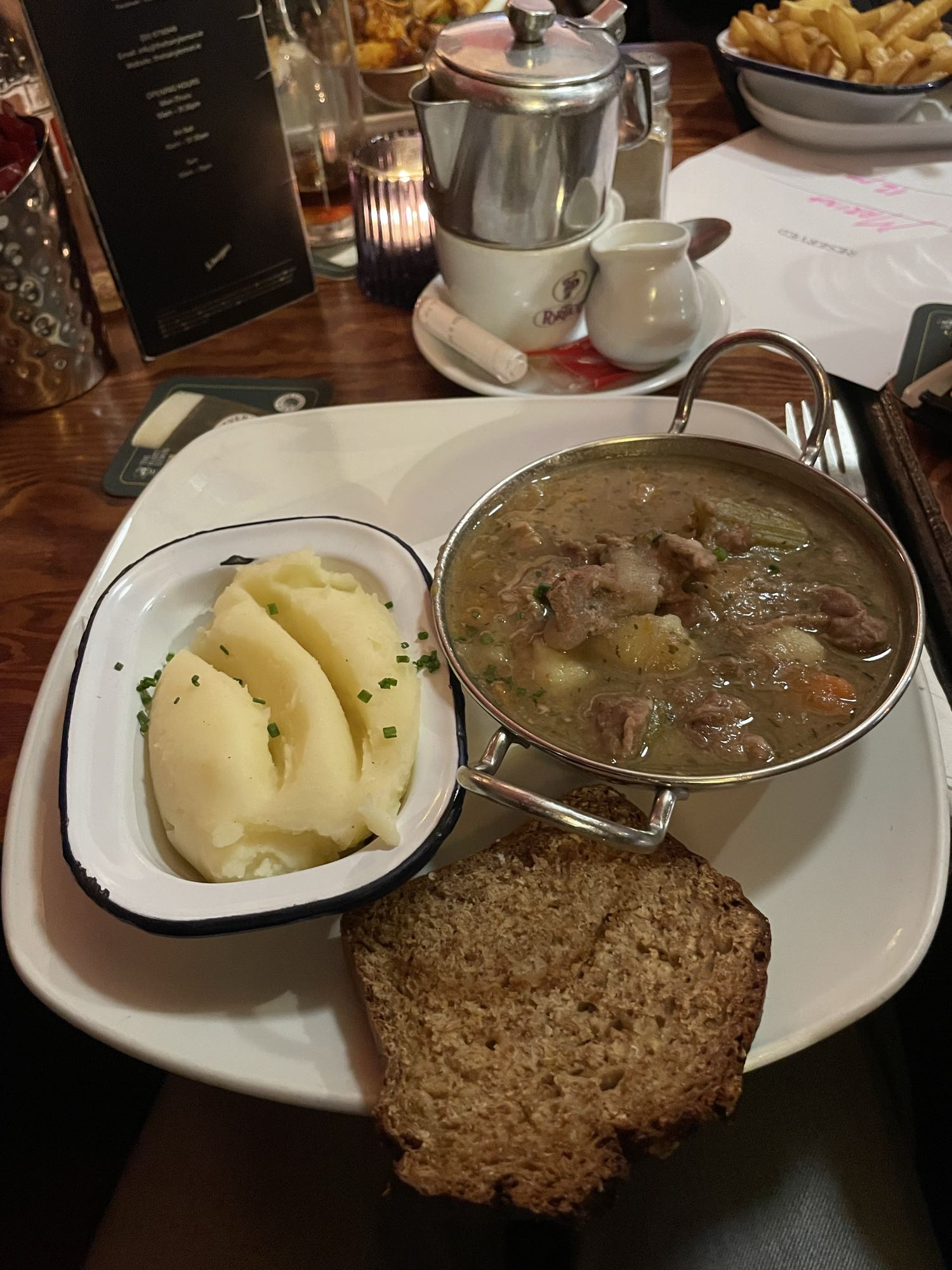 Iers stoofpotje met puree