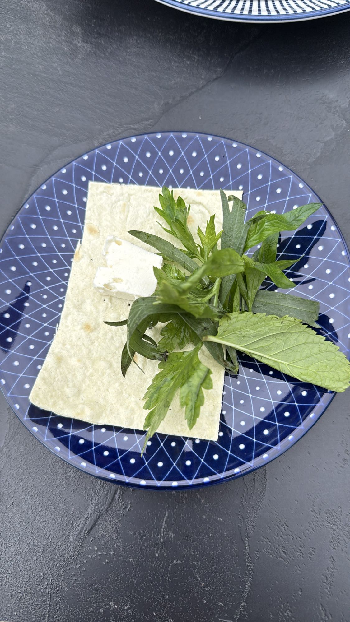 Wrap mit Kräutern & Käse