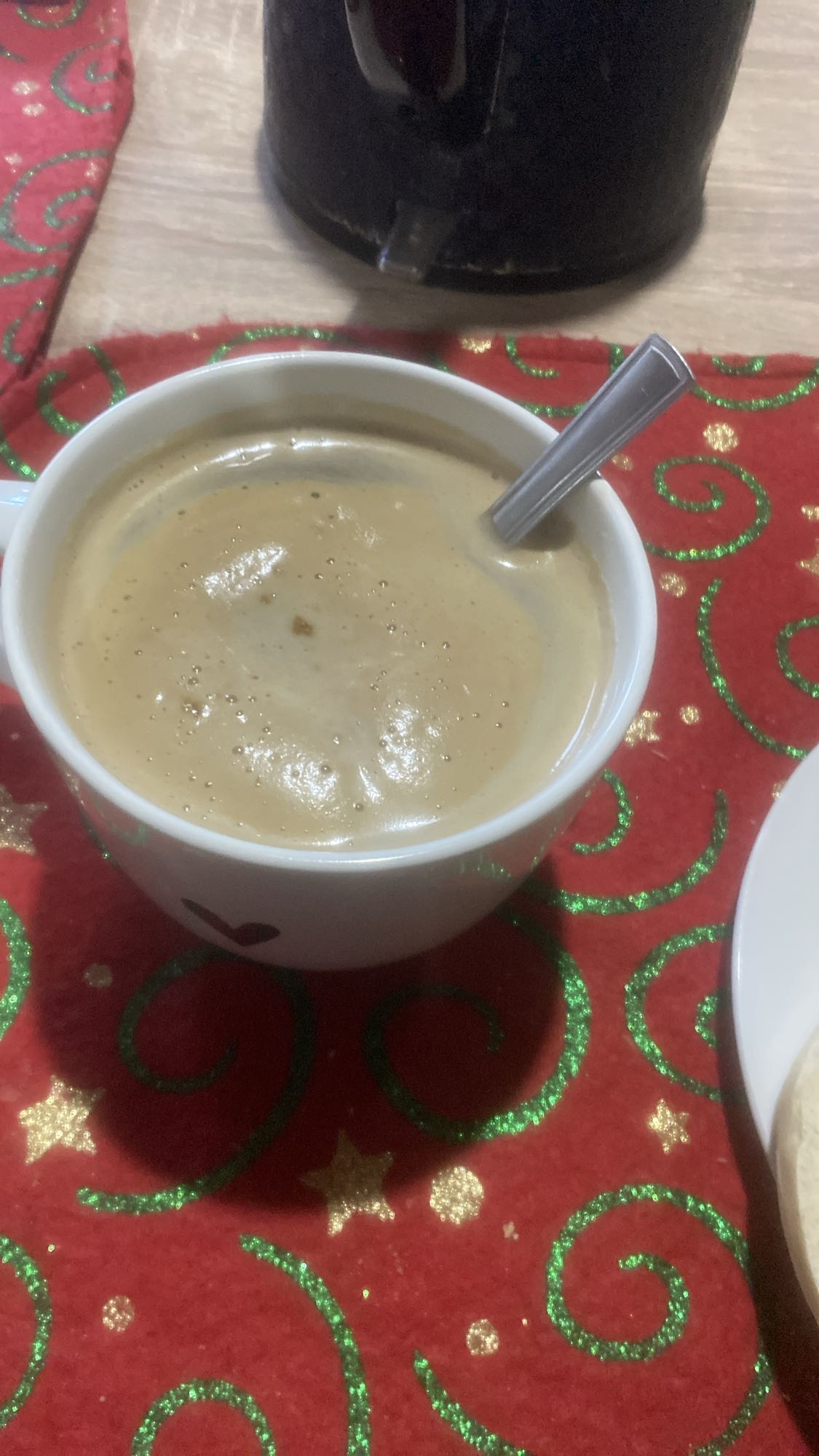 taza de café con leche