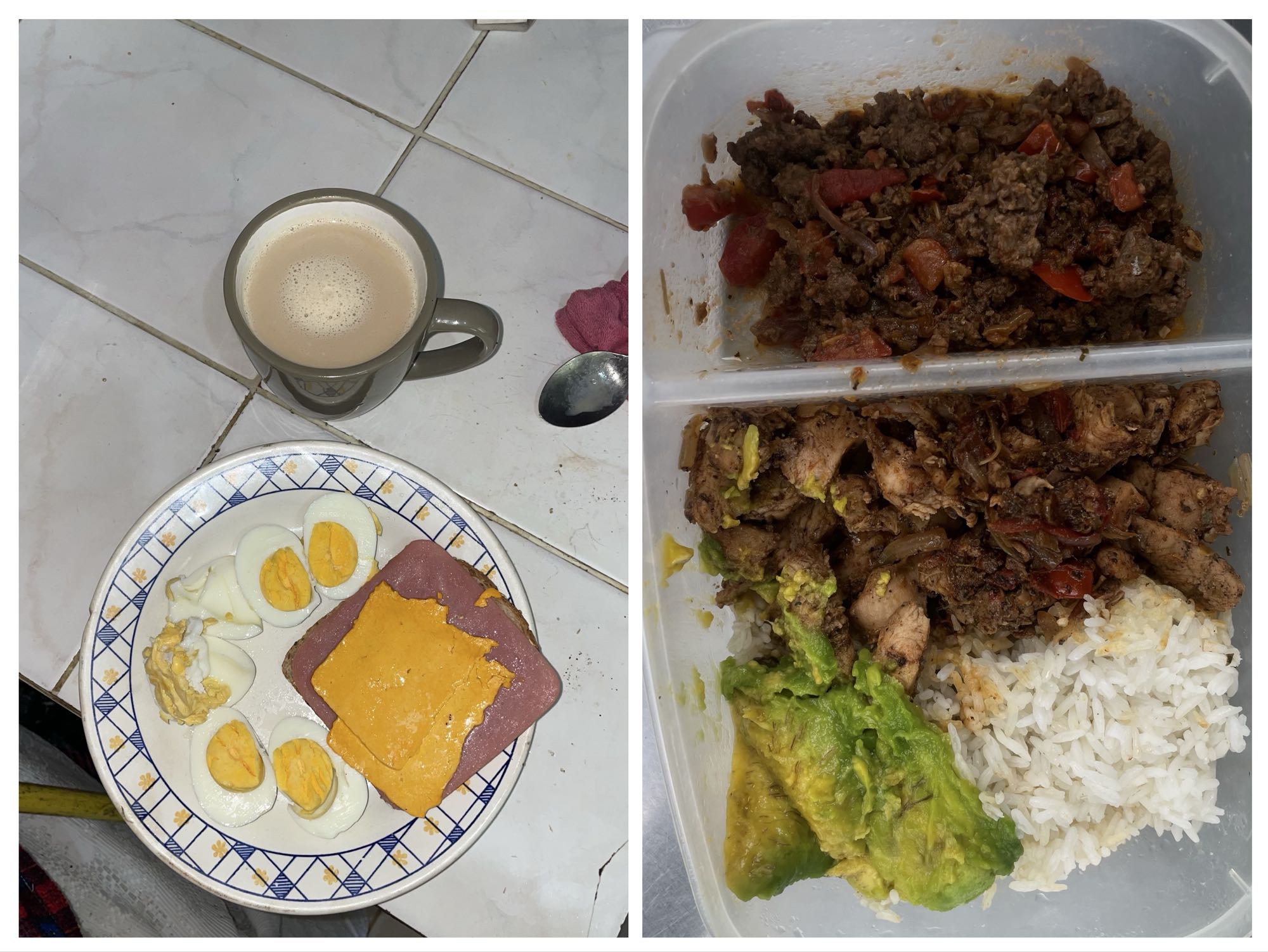 Desayuno y almuerzo mixto