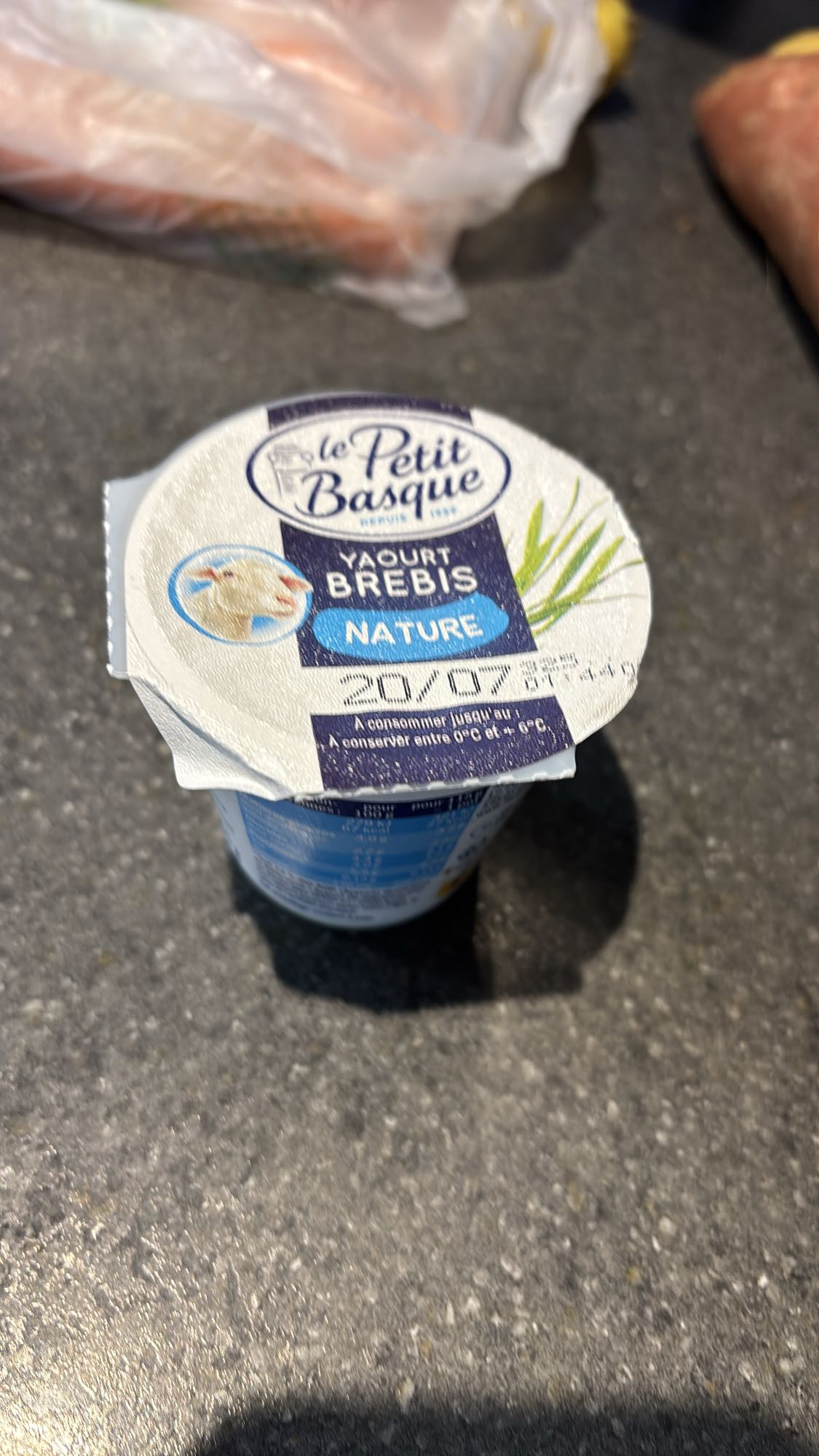 Yaourt brebis nature