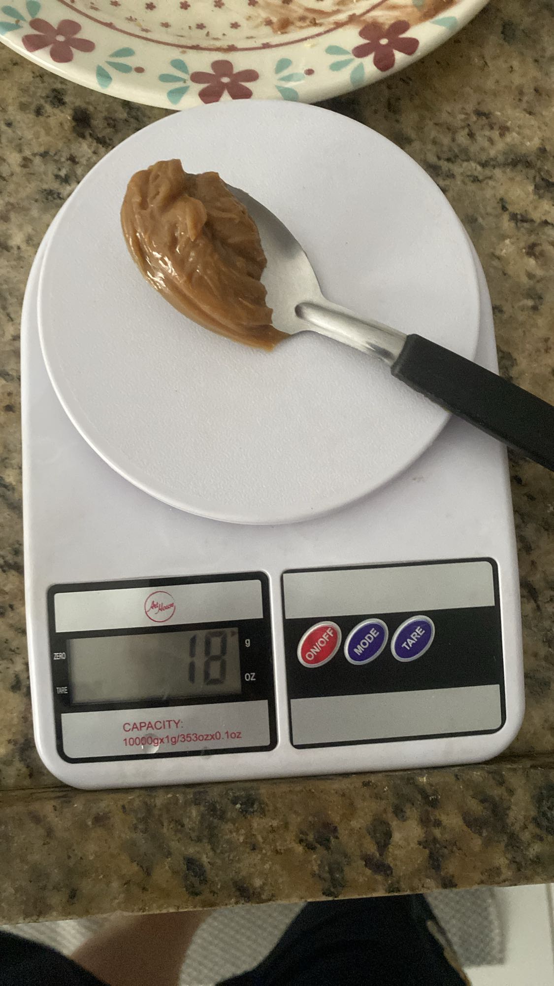 Doce de leite na colher