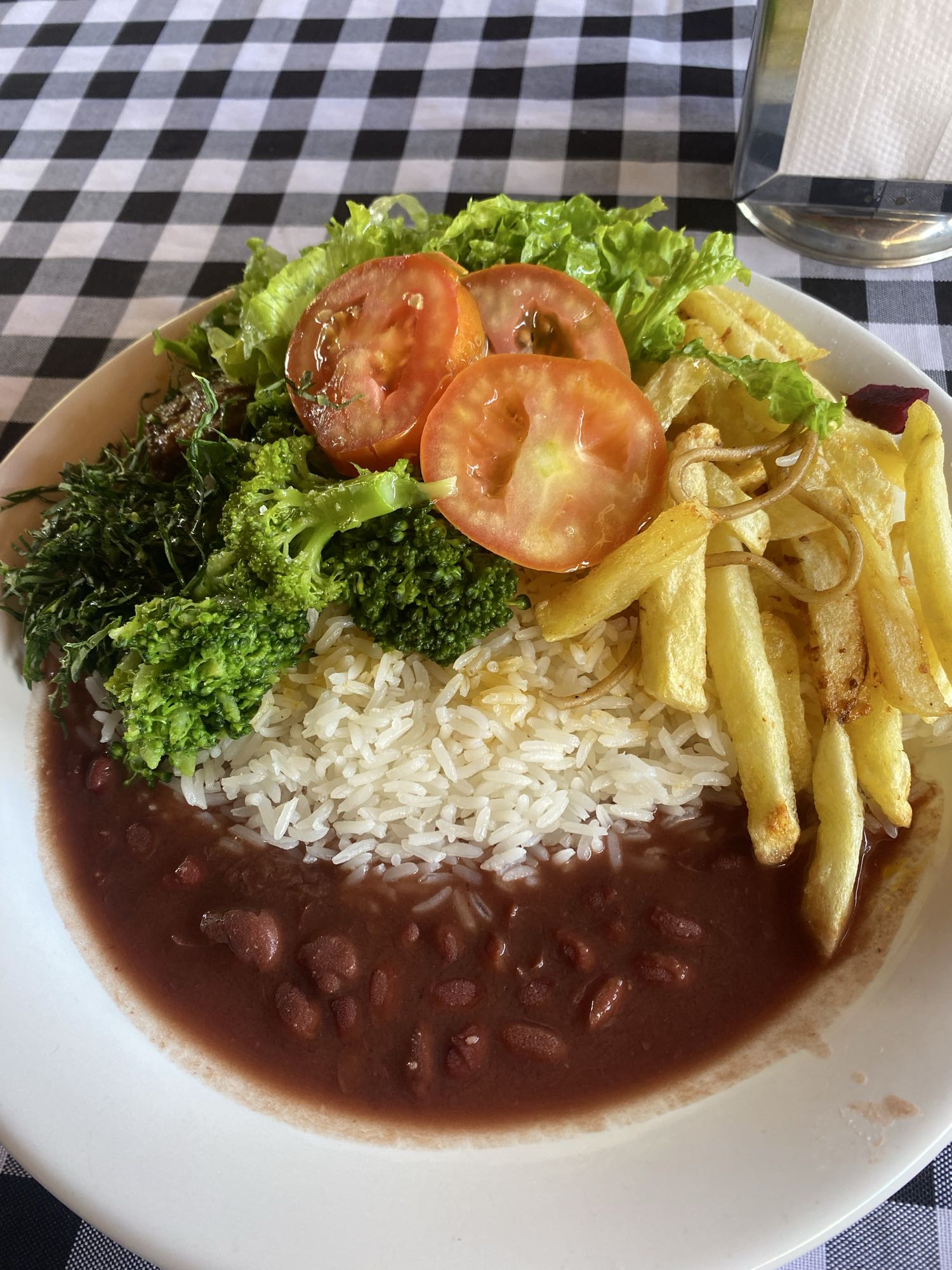 Prato brasileiro simples