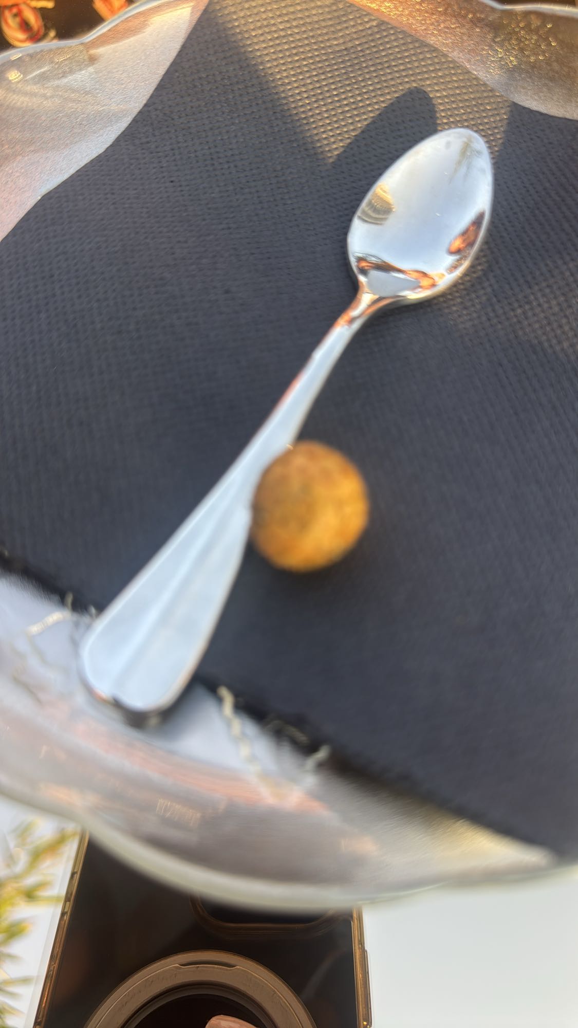 Small fried snack ball