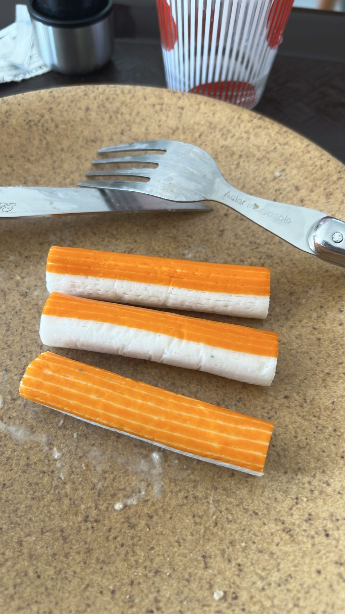 Bâtonnets de surimi