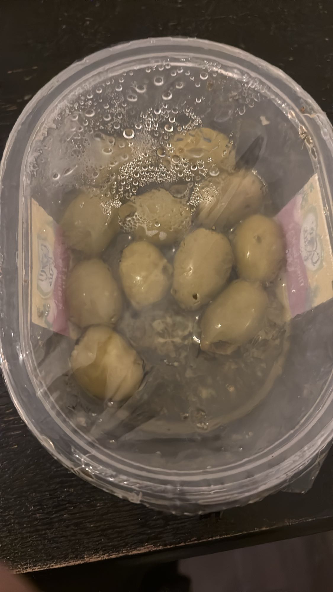 olives vertes en saumure