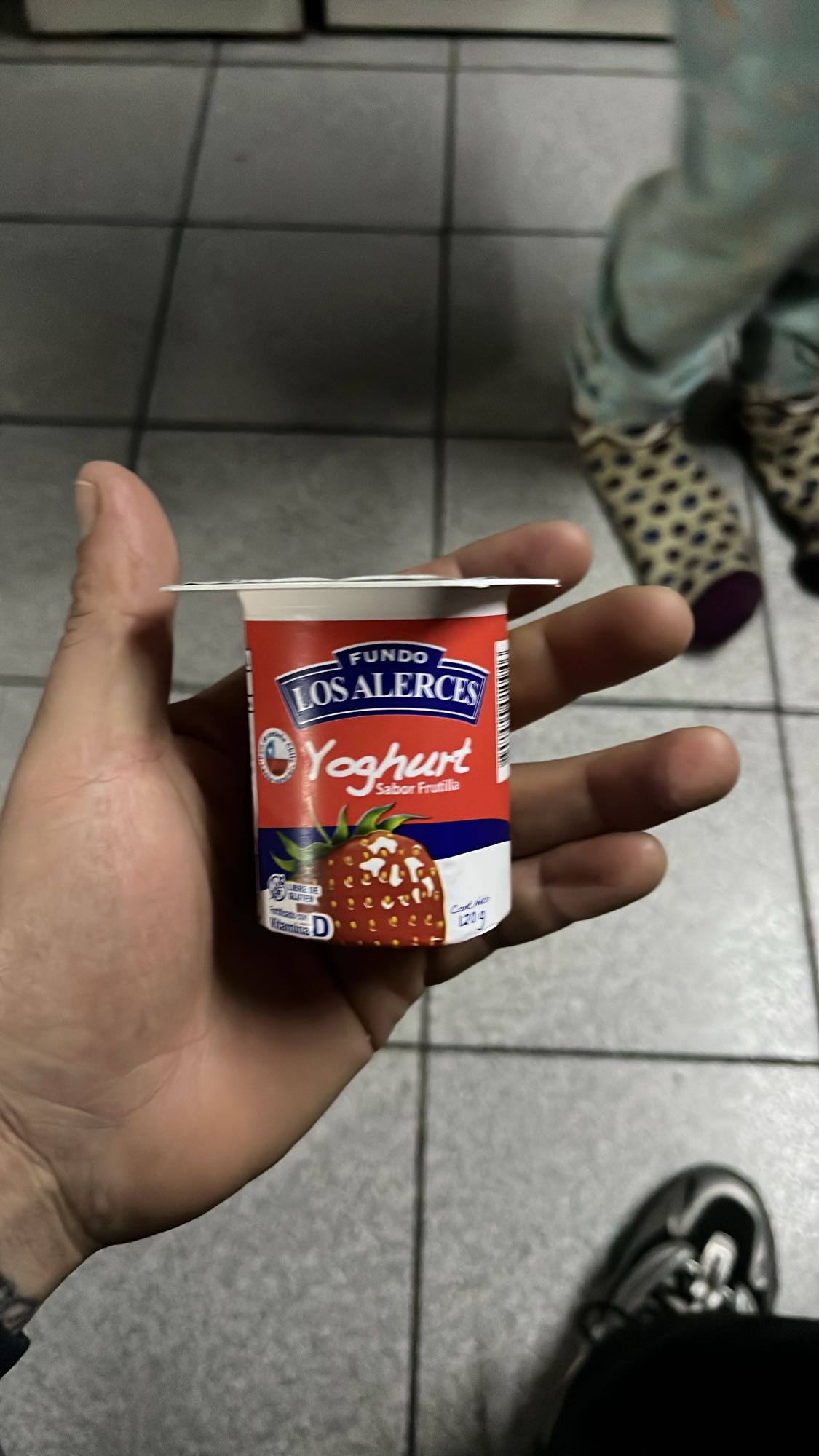 Yoghurt frutilla