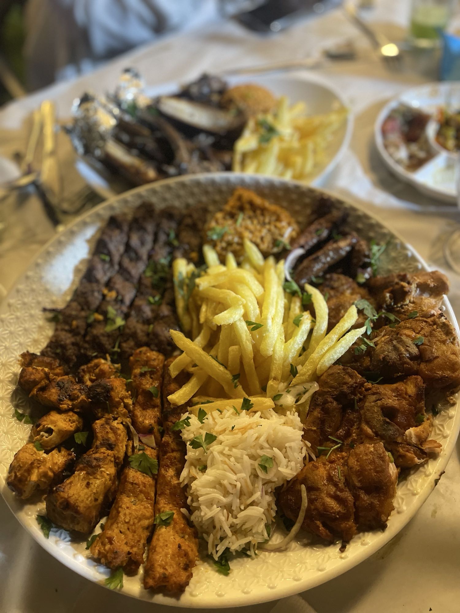 Assiette mixte grillades