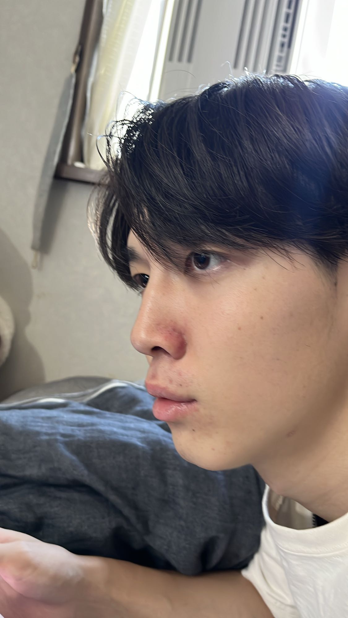 食事が見えません