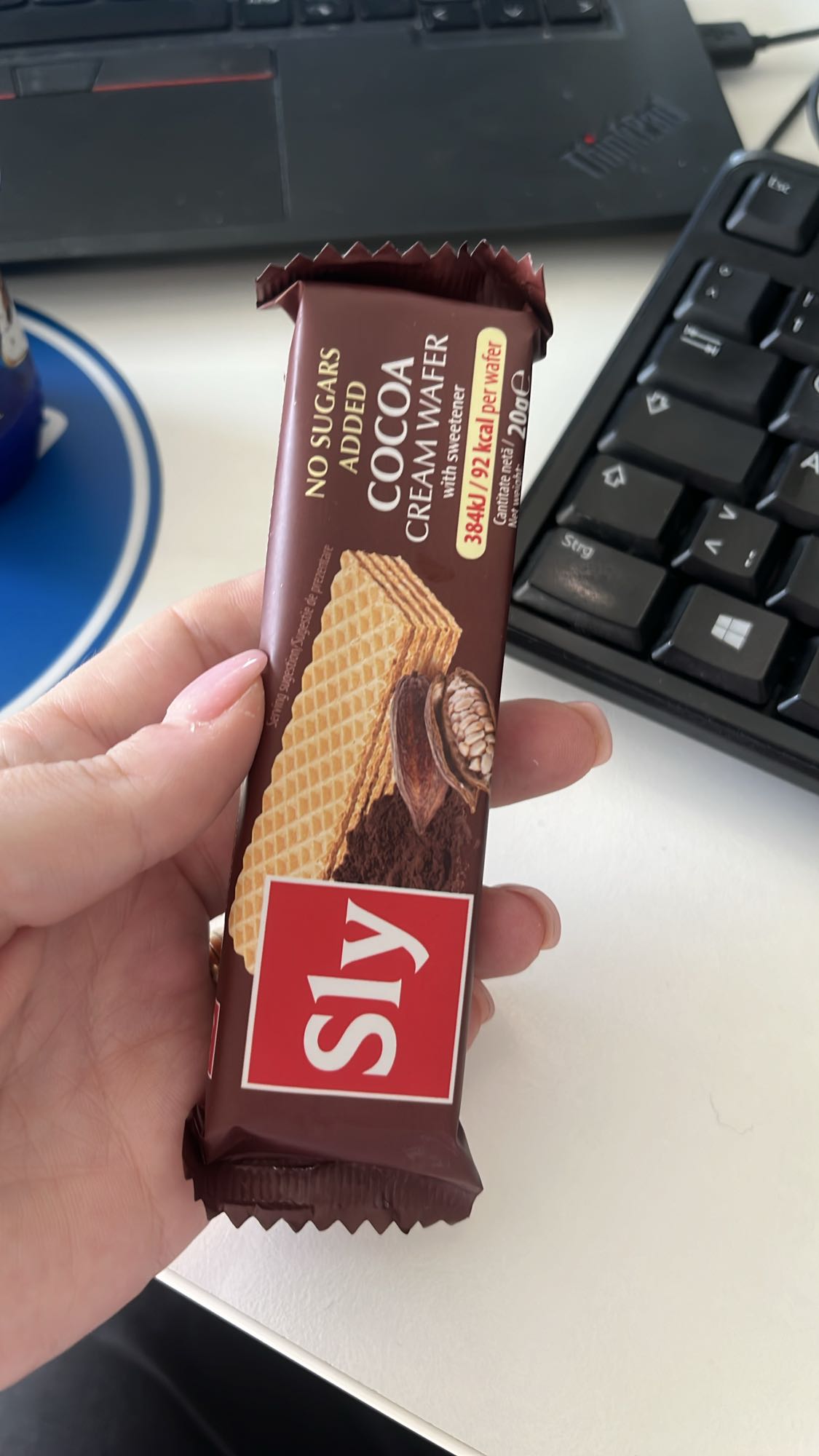 Napolitană cu cacao