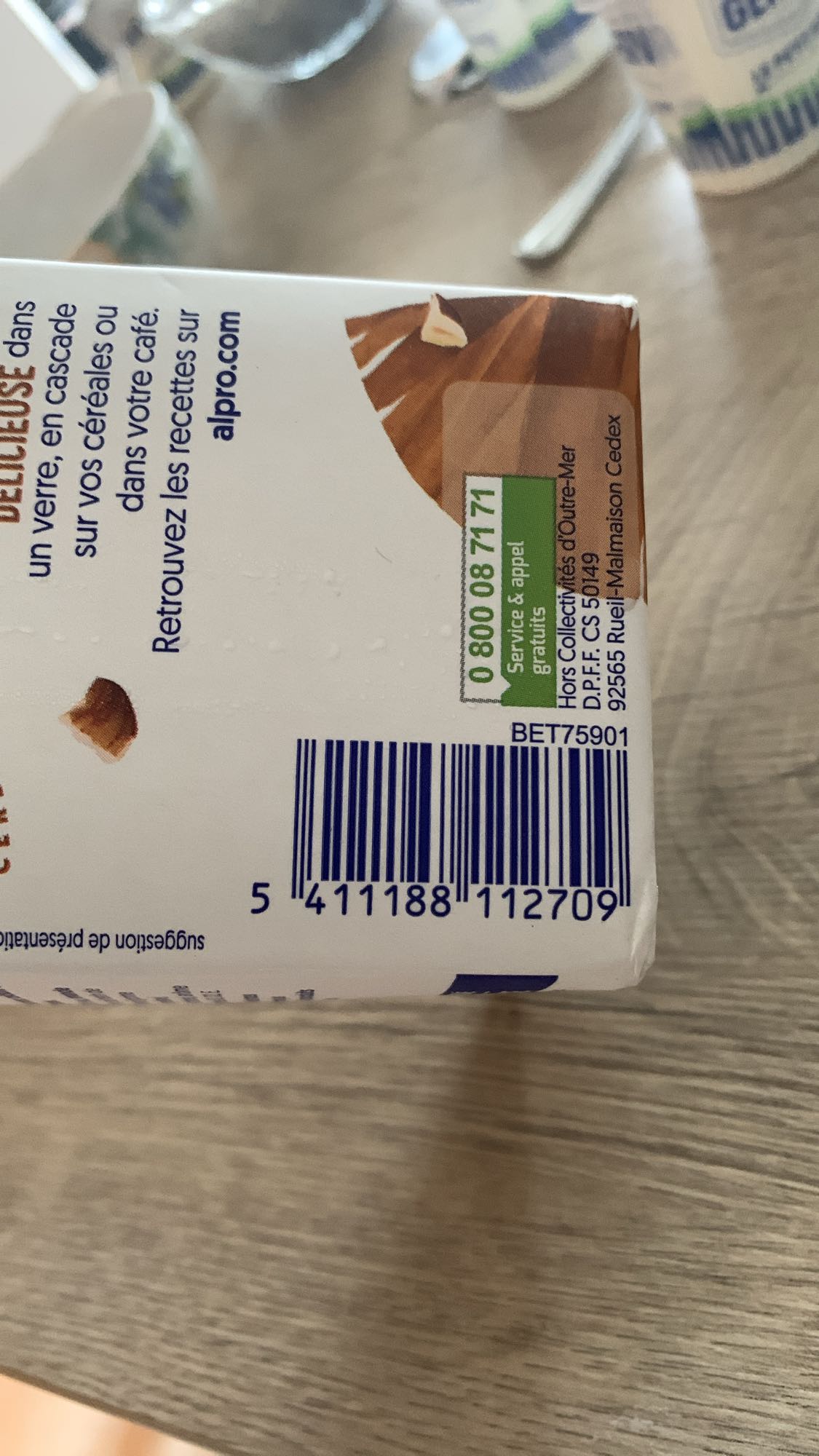 boisson végétale amande