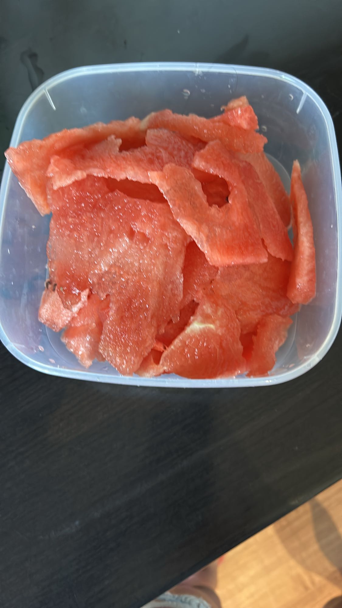 Felii de pepene roșu