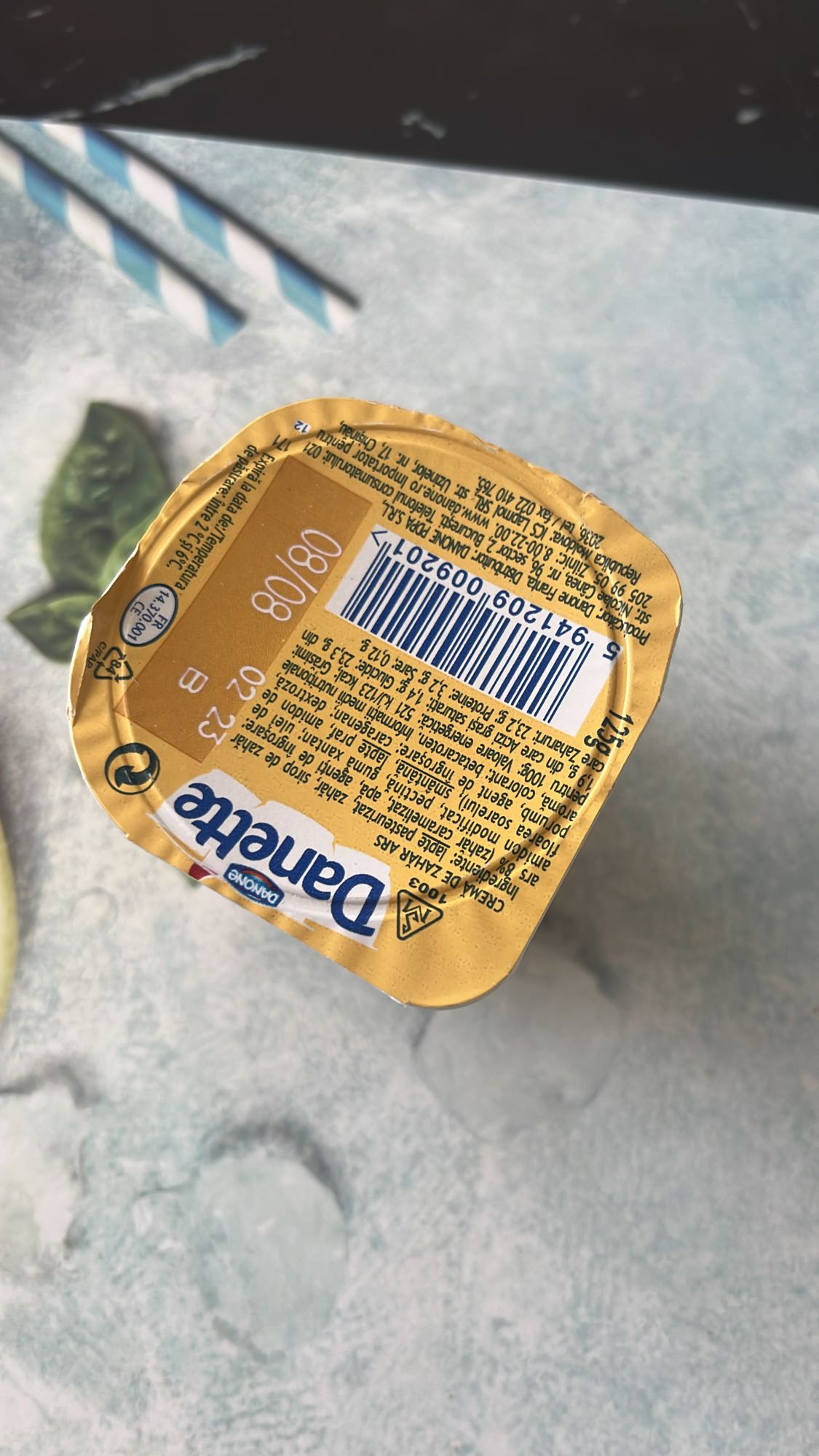 Iaurt Danette caramel