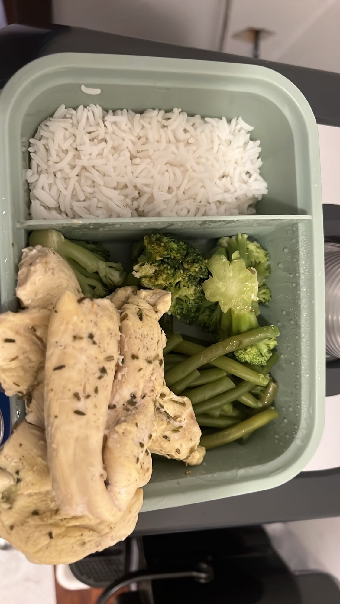 Tavuklu sebzeli pilav