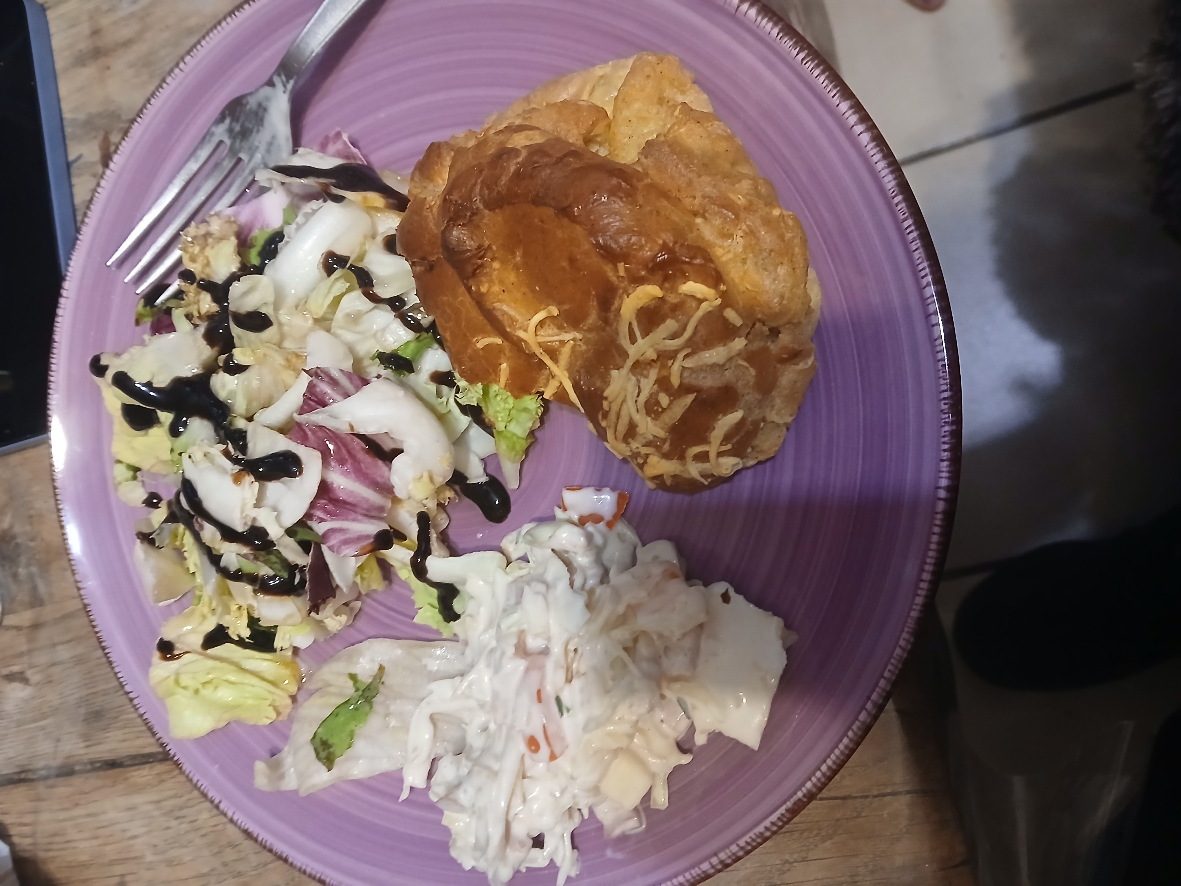 Salade, chou, pâté