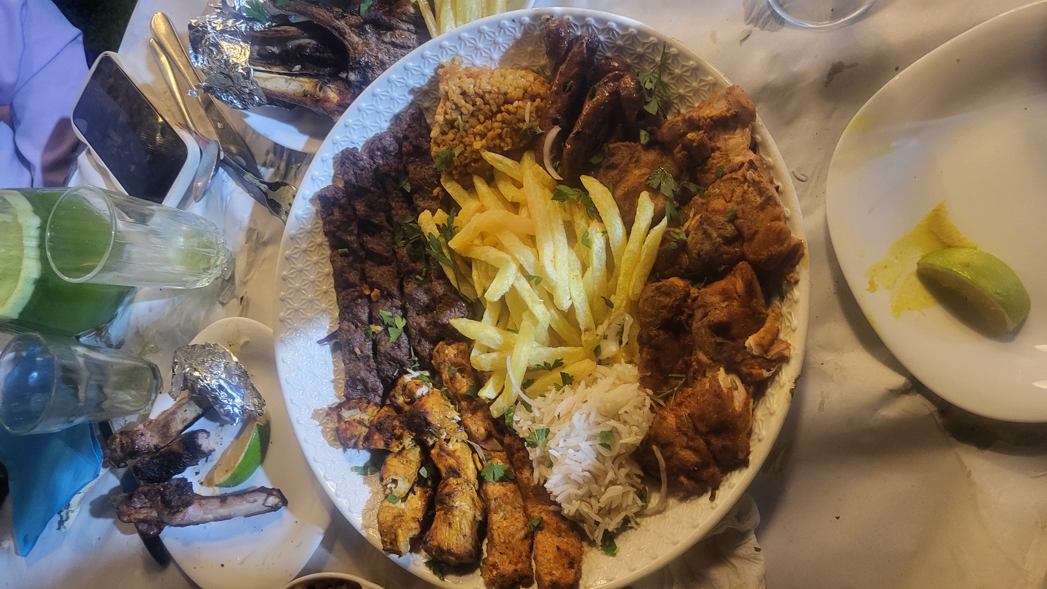 Assiette mixte grillée