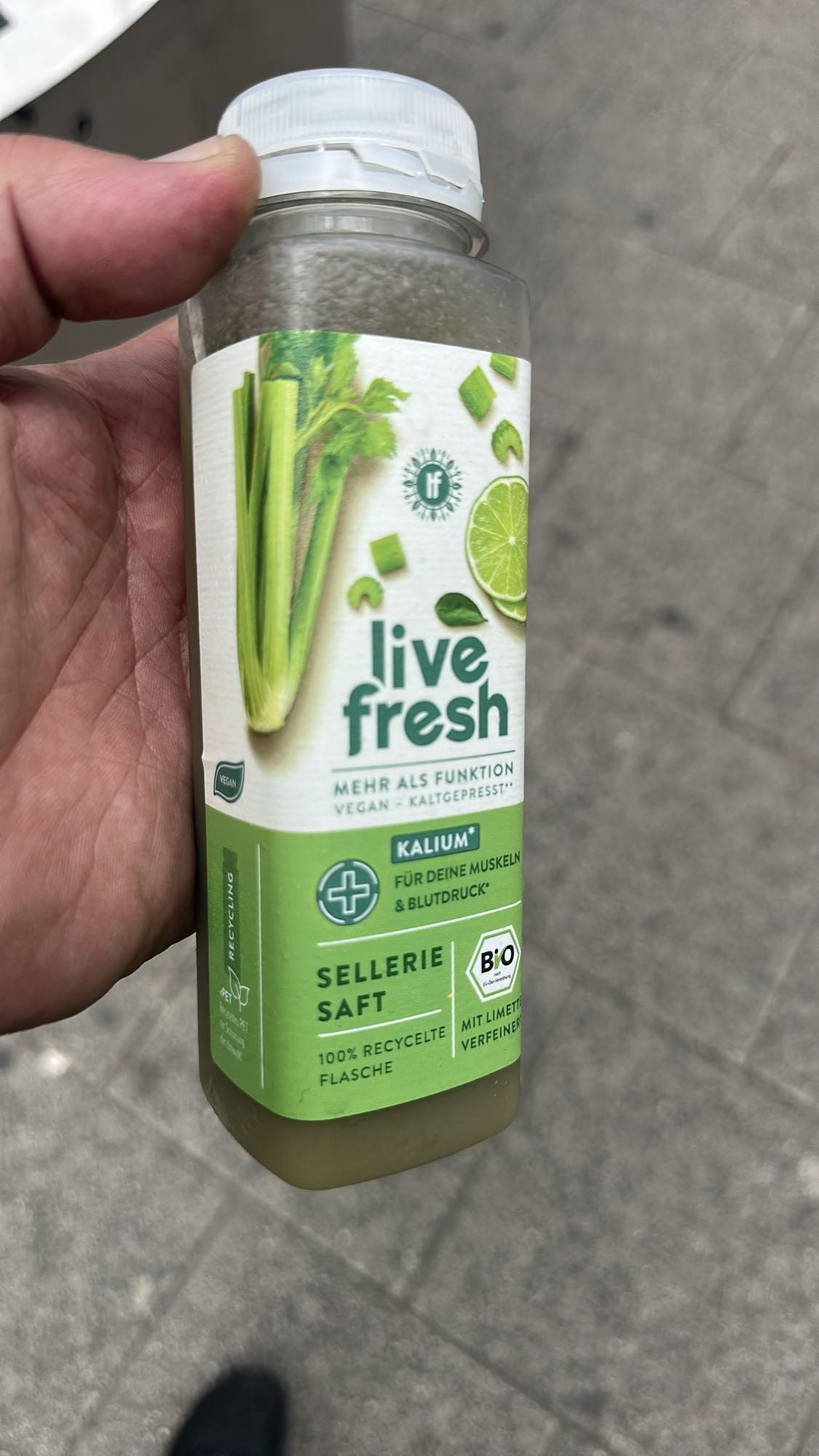 Sellerie Limette Saft