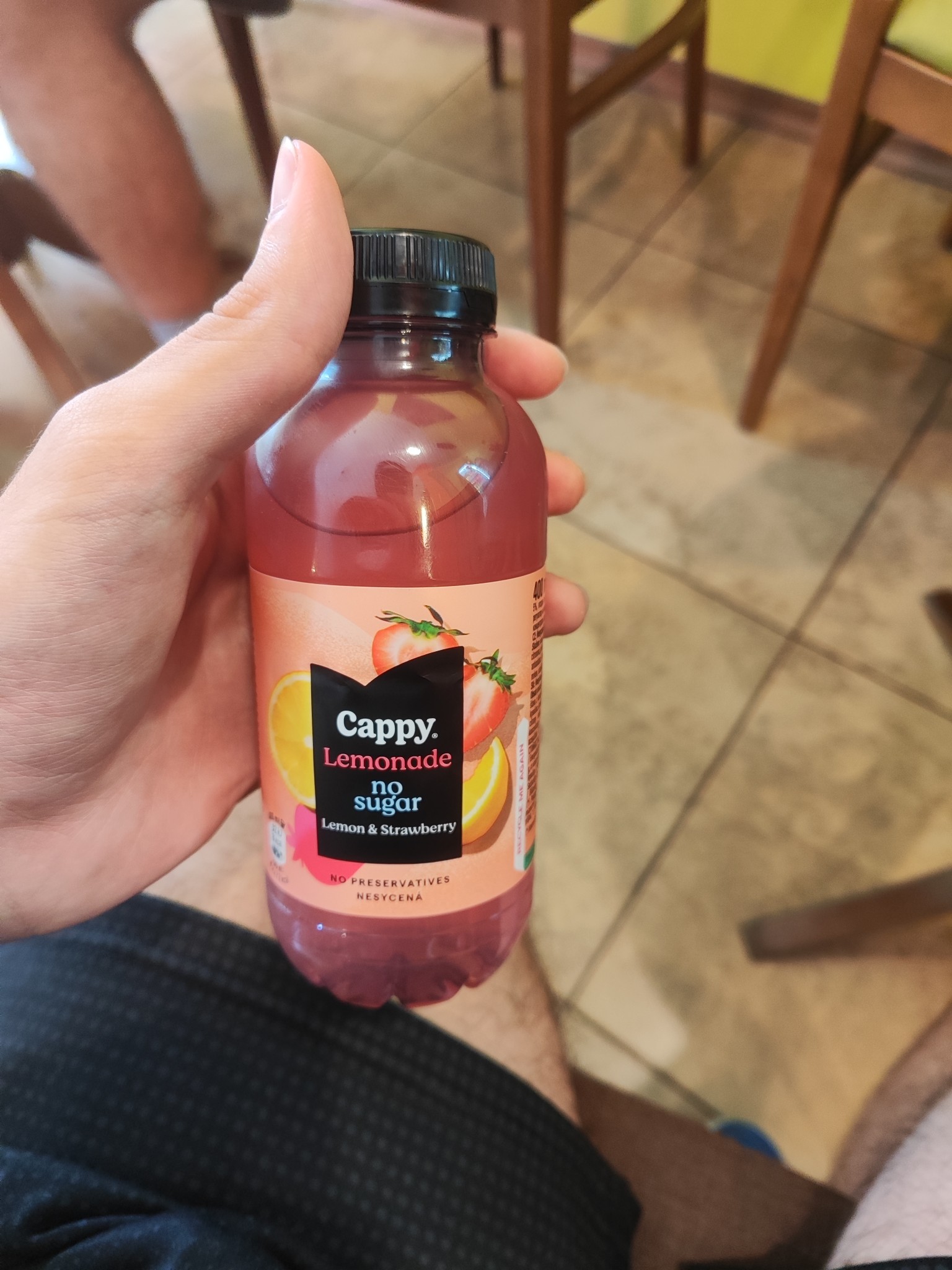 Cappy Lemonade Drink