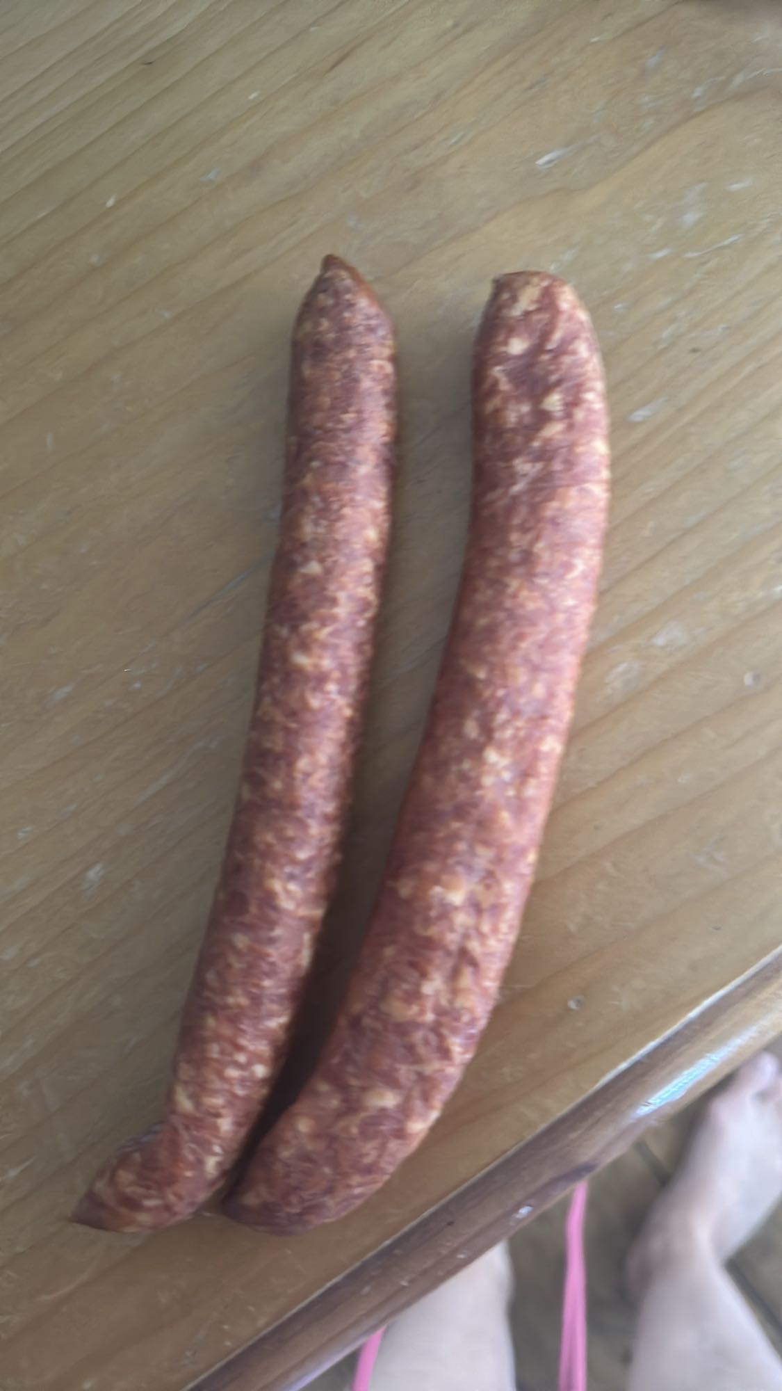 Geräucherte Würstchen