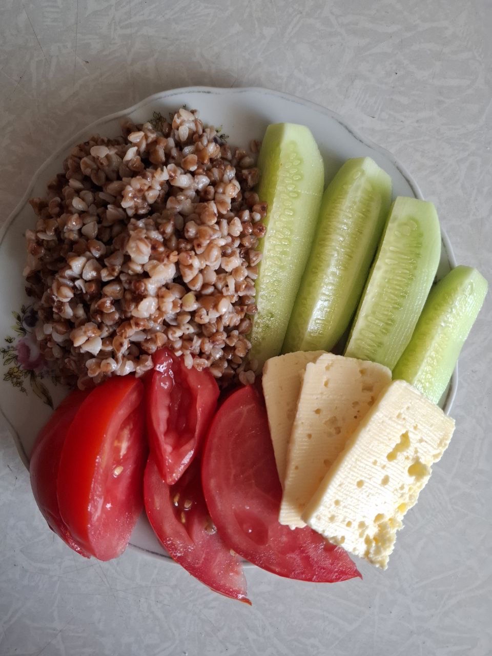 Buckwheat Veggie Plate