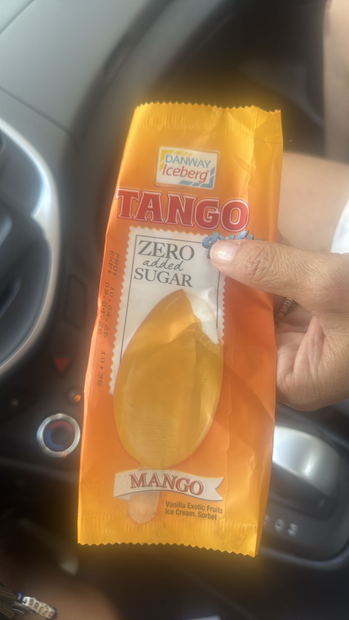 Mango Ice Cream Bar