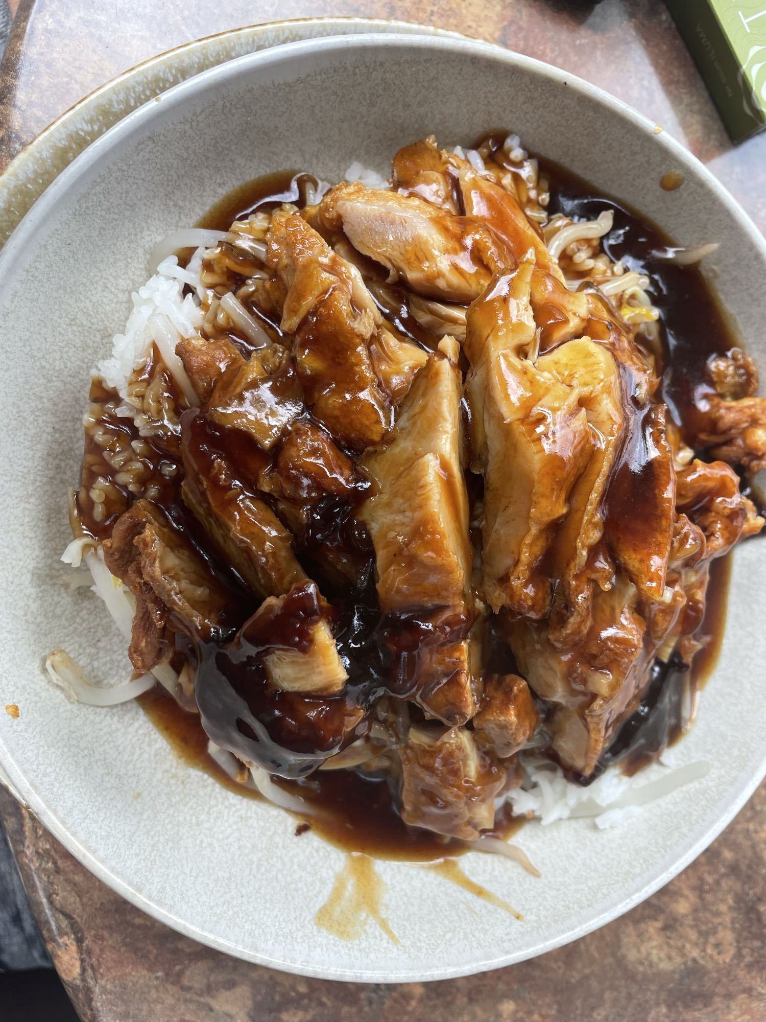 Teriyaki kip met rijst