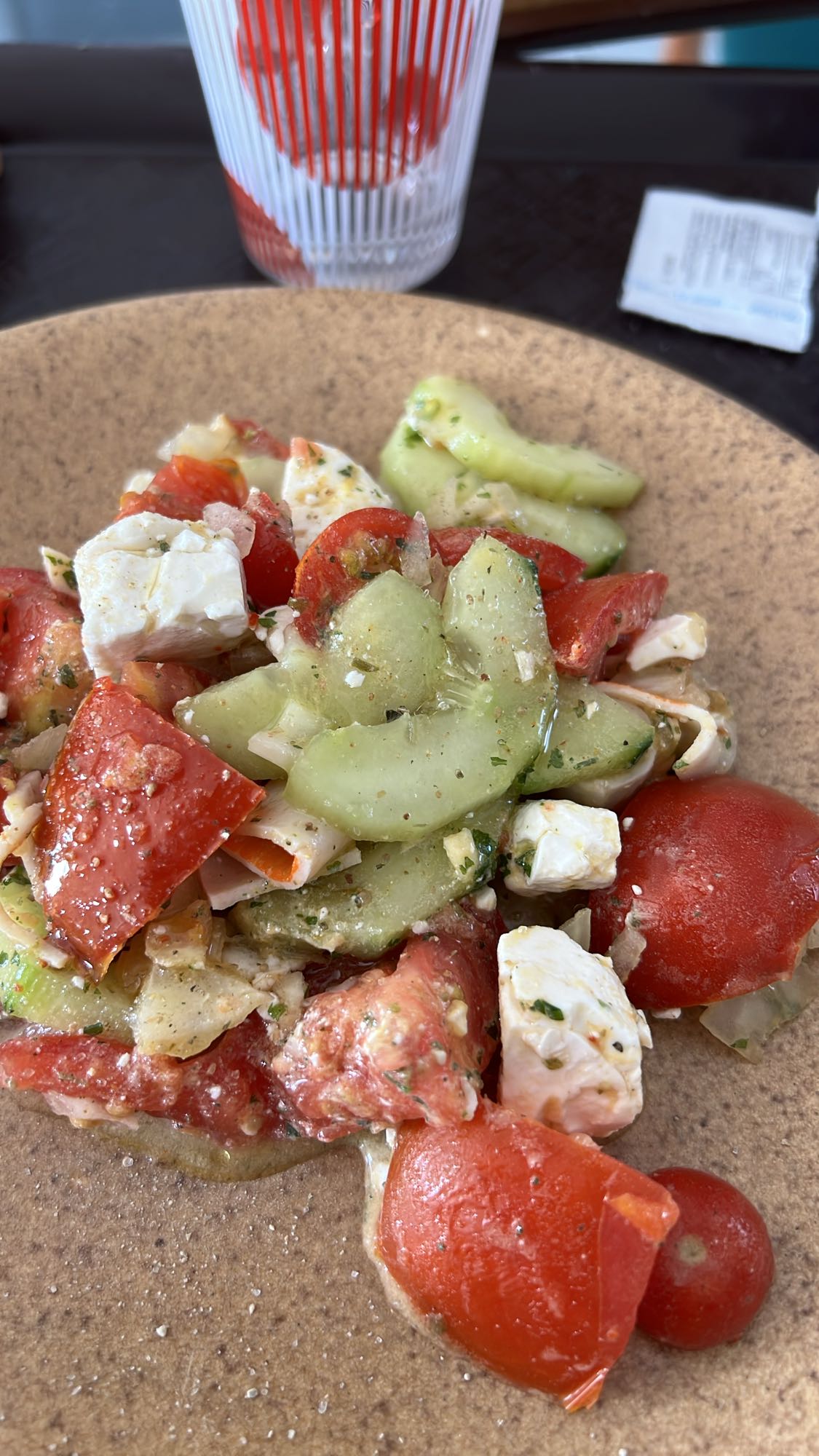 Salade grecque fraîche